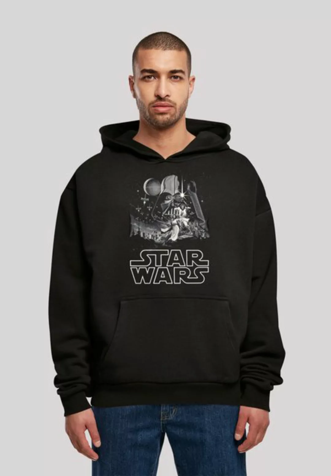 F4NT4STIC Kapuzenpullover Star Wars Vintage Poster Premium Qualität, Star W günstig online kaufen