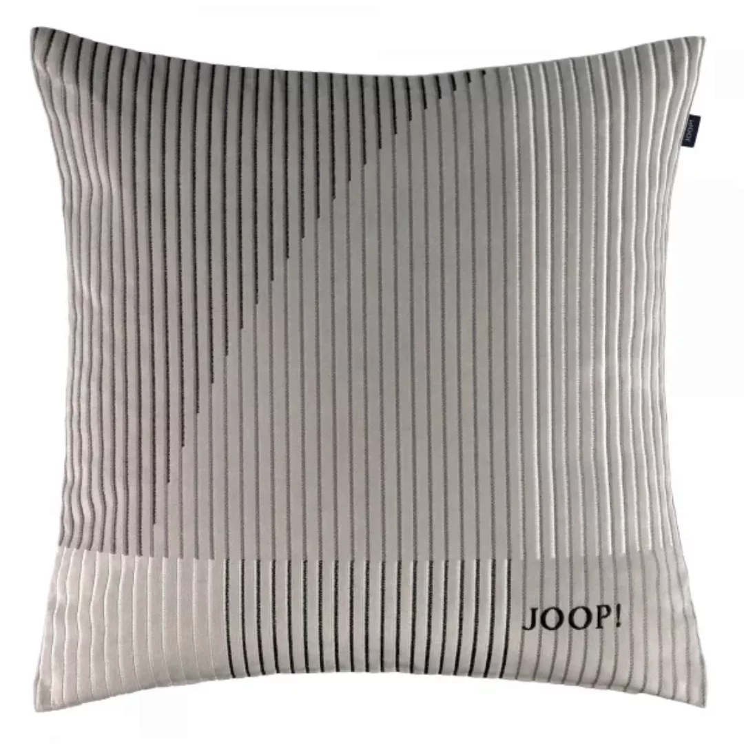 JOOP! Kissenhüllen Divided - Farbe: Grau - 010 - 50x50 cm günstig online kaufen