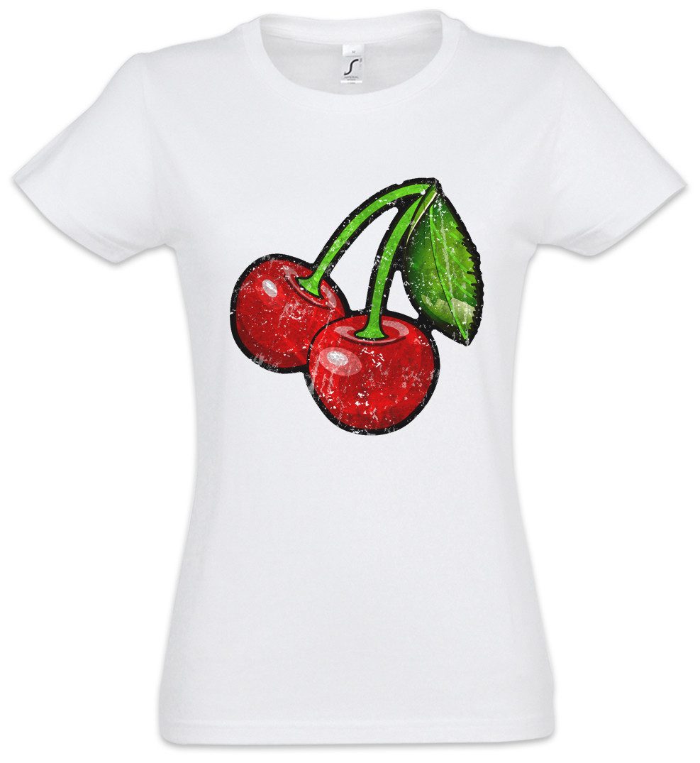 Urban Backwoods Print-Shirt Oldschool Cherries Vintage günstig online kaufen