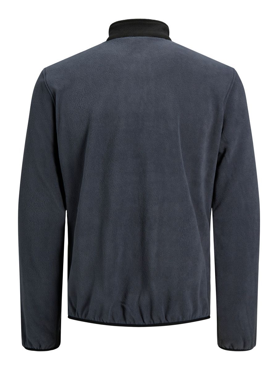 Jack & Jones Originals – Fleece-Jacke in Blau mit Kontrastblock günstig online kaufen