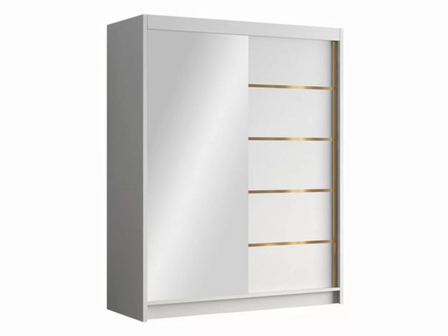 MIRJAN24 Kleiderschrank Flavio III (mit zwei Schwebetüren) 150x58x200 cm, F günstig online kaufen