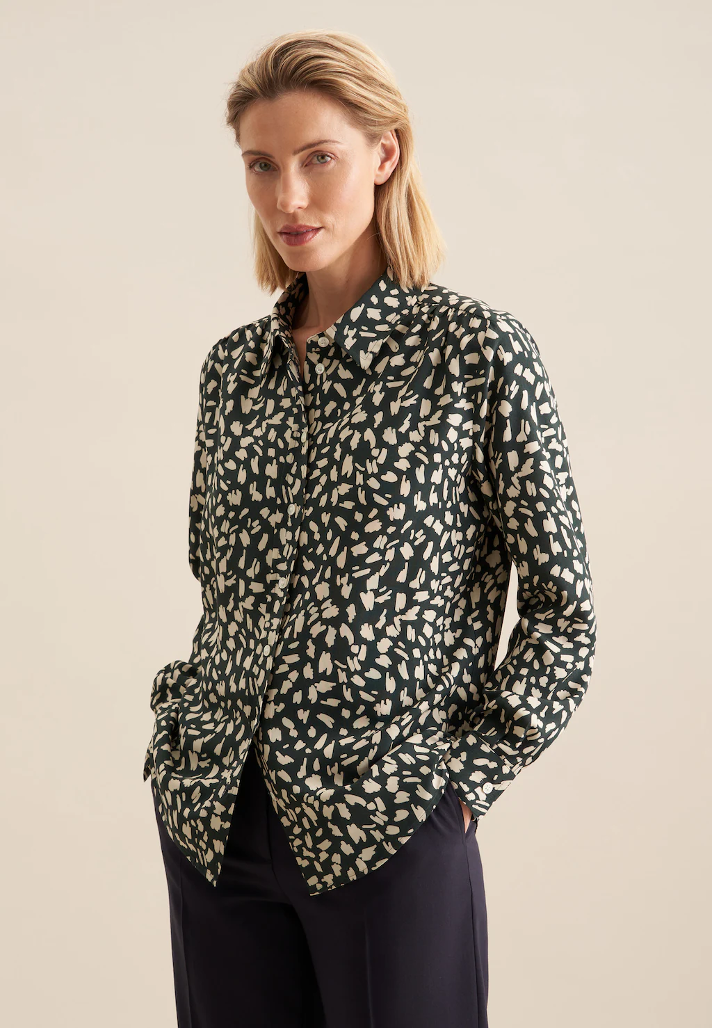 seidensticker Hemdbluse, 1/1 Druck günstig online kaufen