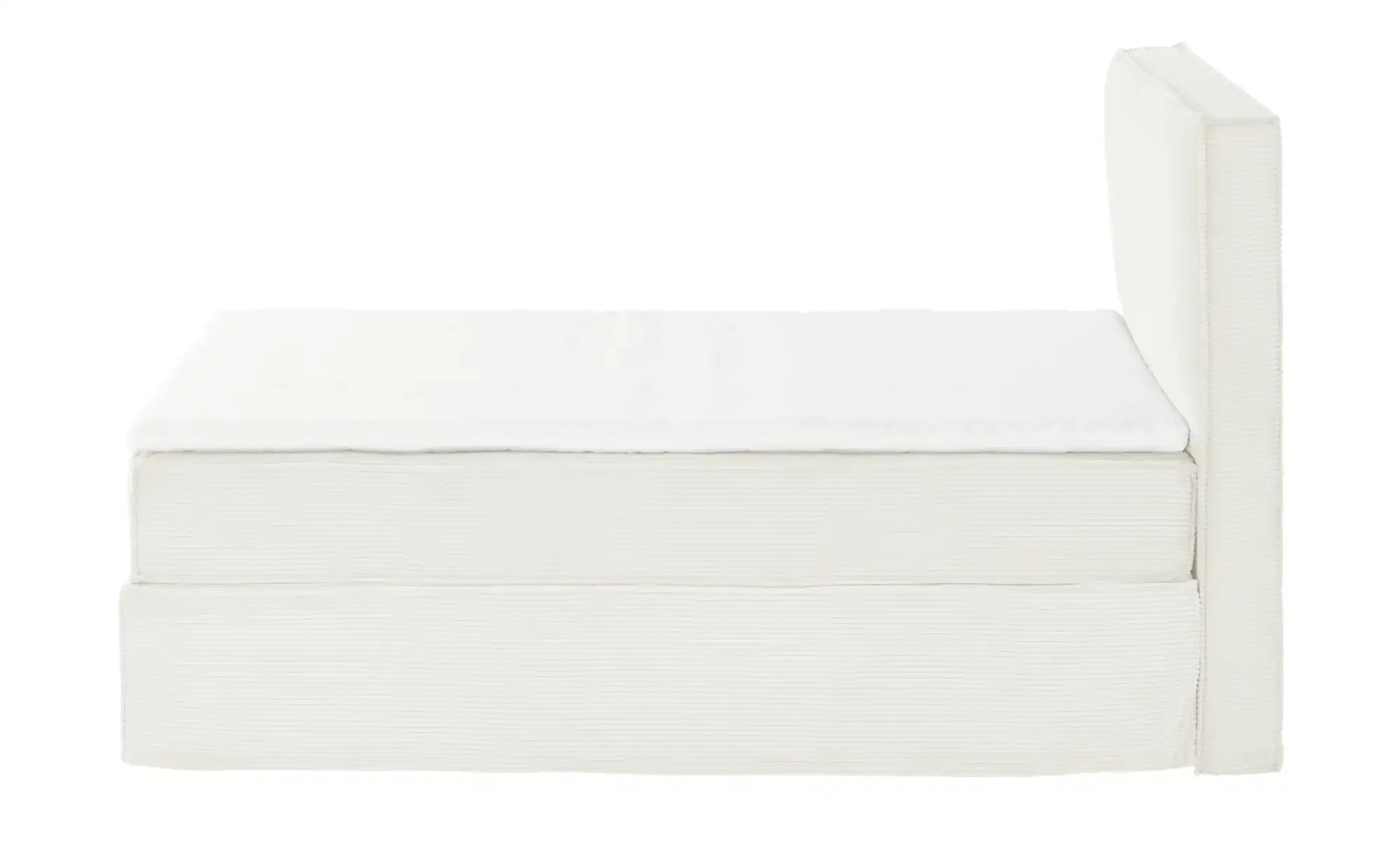 Boxi Boxspringbett mit trendigem Keder Boxi ¦ creme ¦ Maße (cm): B: 140 H: günstig online kaufen