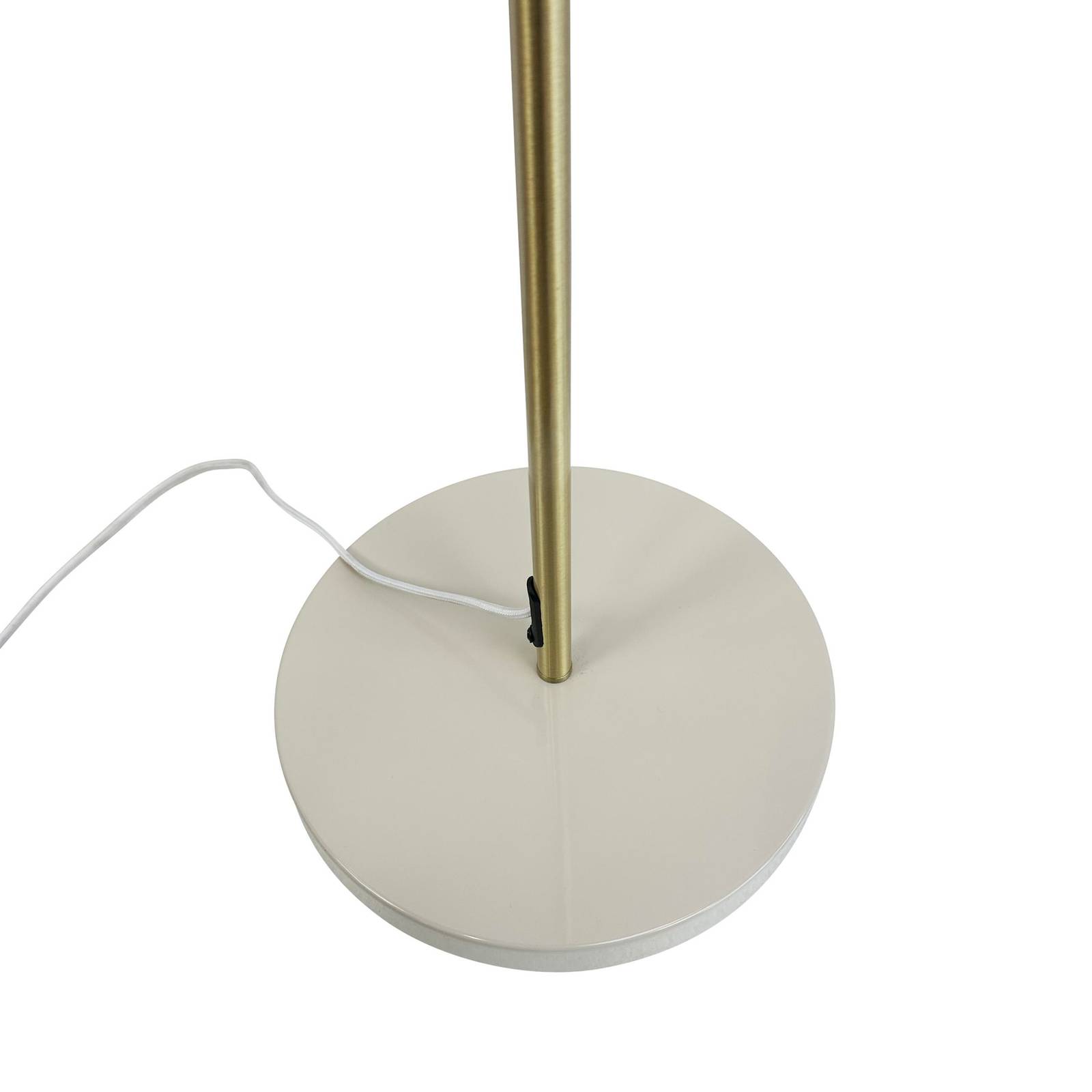 Dyberg Larsen Stehlampe Ocean, beige, Höhe 160 cm, Metall günstig online kaufen