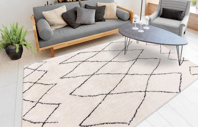 me gusta Teppich »Orlando 425«, rechteckig, 27 mm Höhe, Weicher Hochflortep günstig online kaufen
