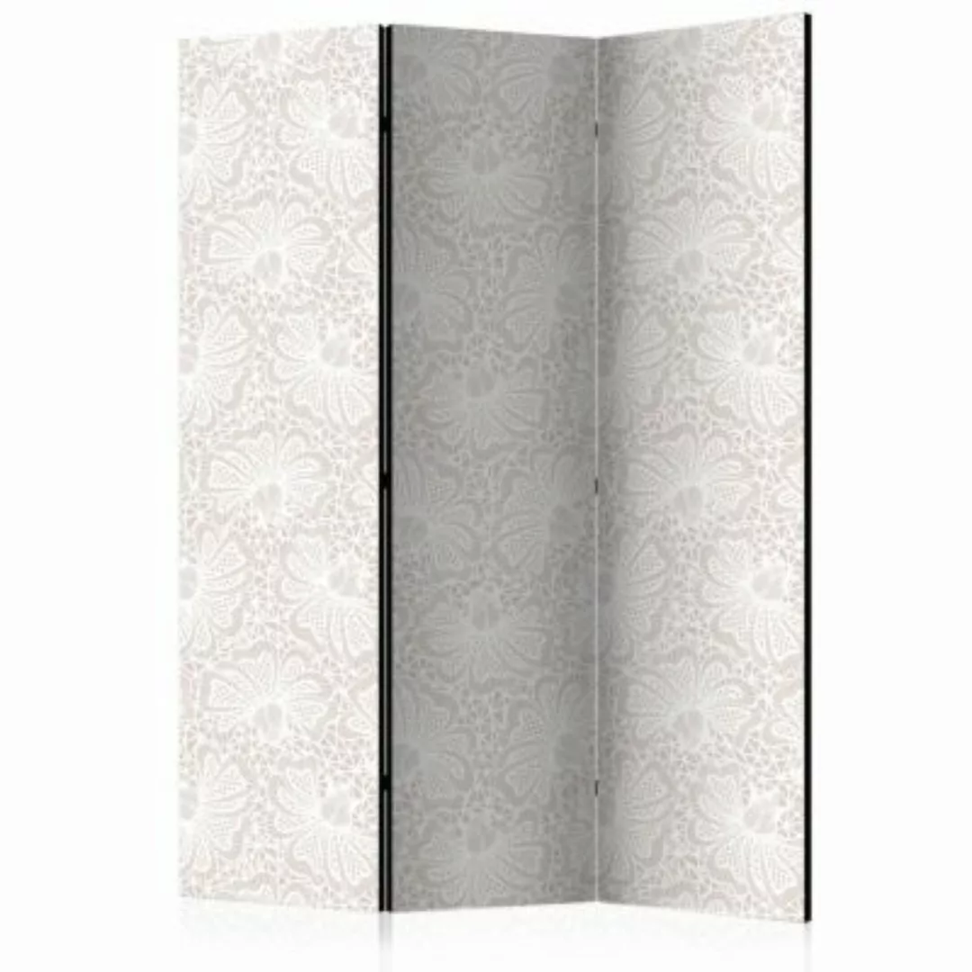 artgeist Paravent Knitted Ornaments [Room Dividers] weiß/beige Gr. 135 x 17 günstig online kaufen