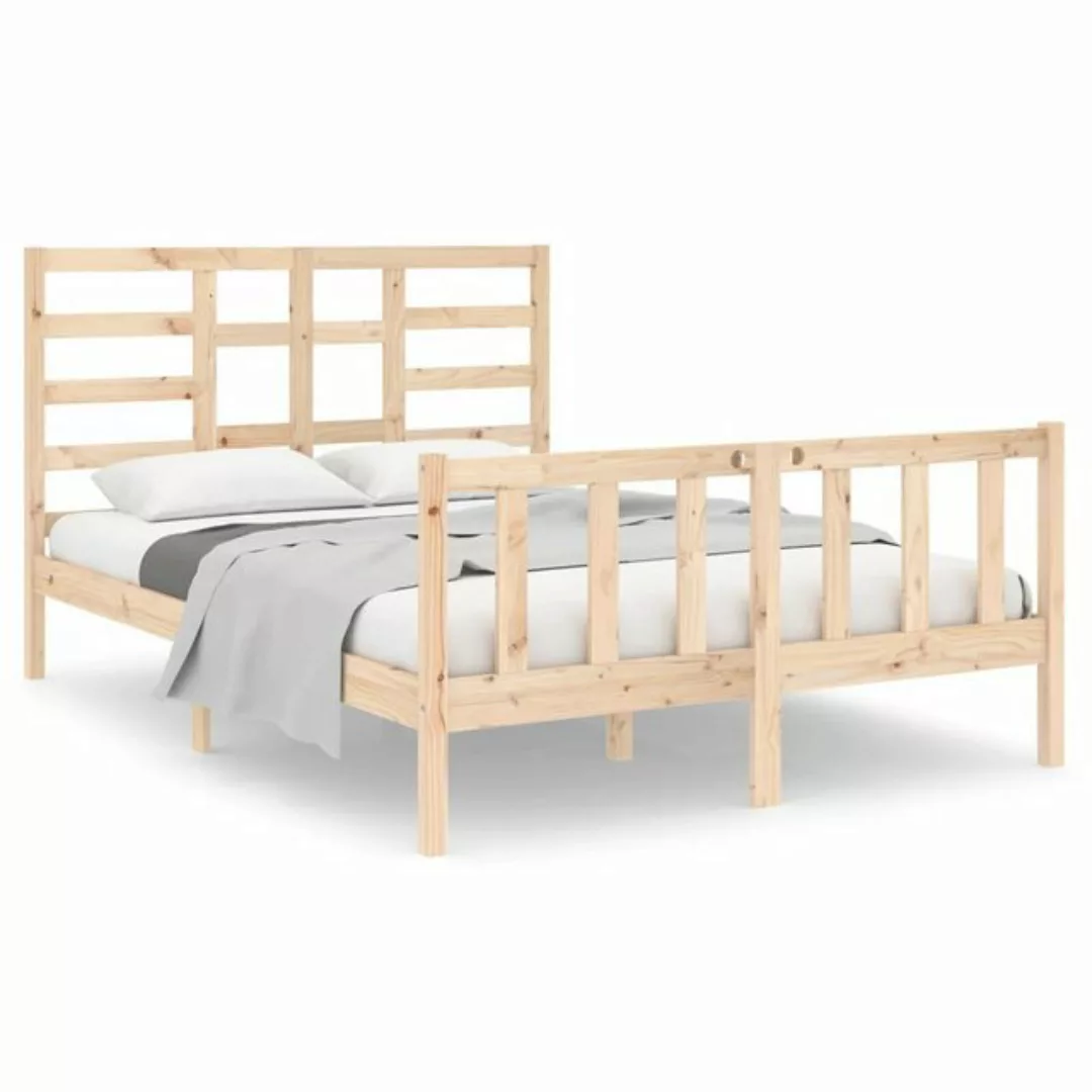 furnicato Bett Massivholzbett 140x190 cm günstig online kaufen