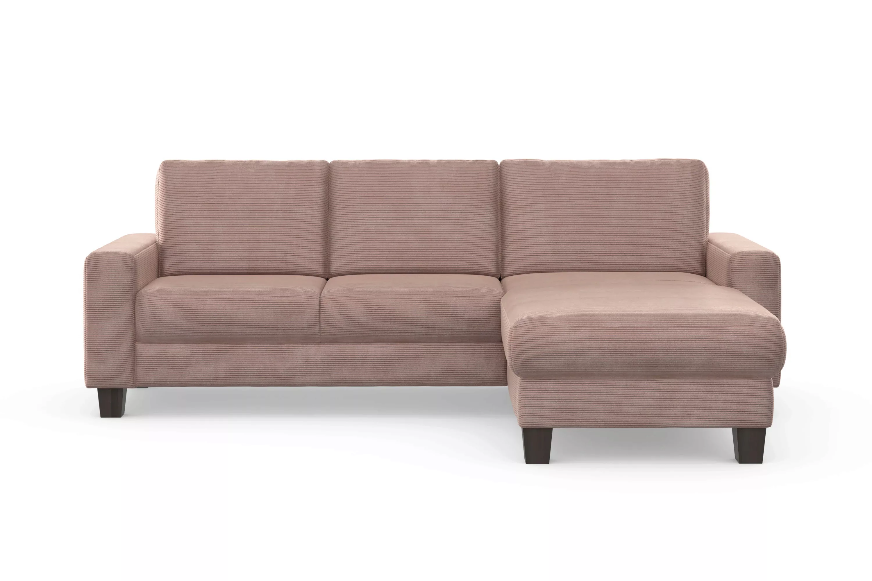 Home affaire Ecksofa "Summer L-Form", mit Recamiere, mit oder ohne Bettfunk günstig online kaufen