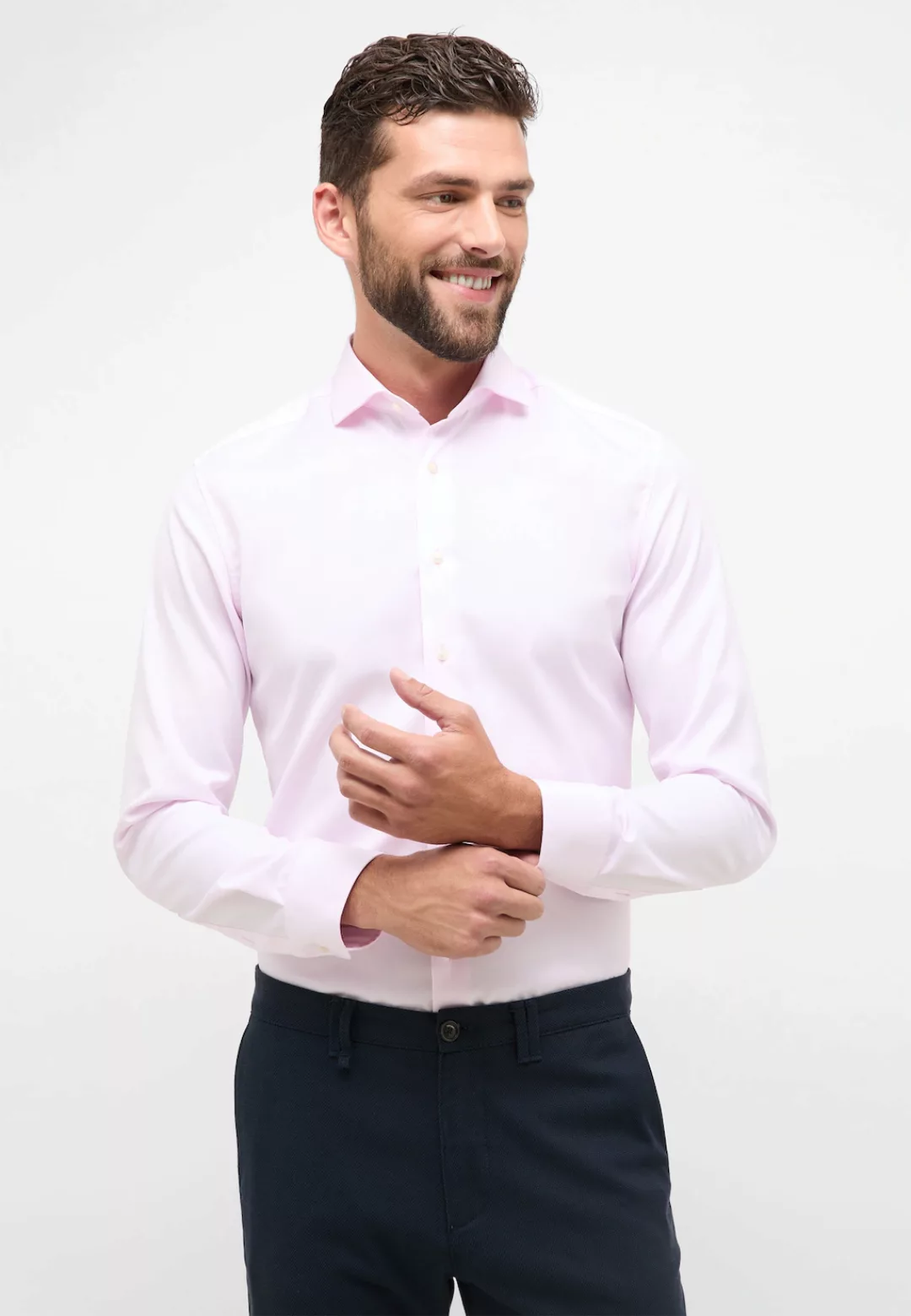 Eterna Langarmhemd "SLIM FIT", NON IRON (bügelfrei) günstig online kaufen