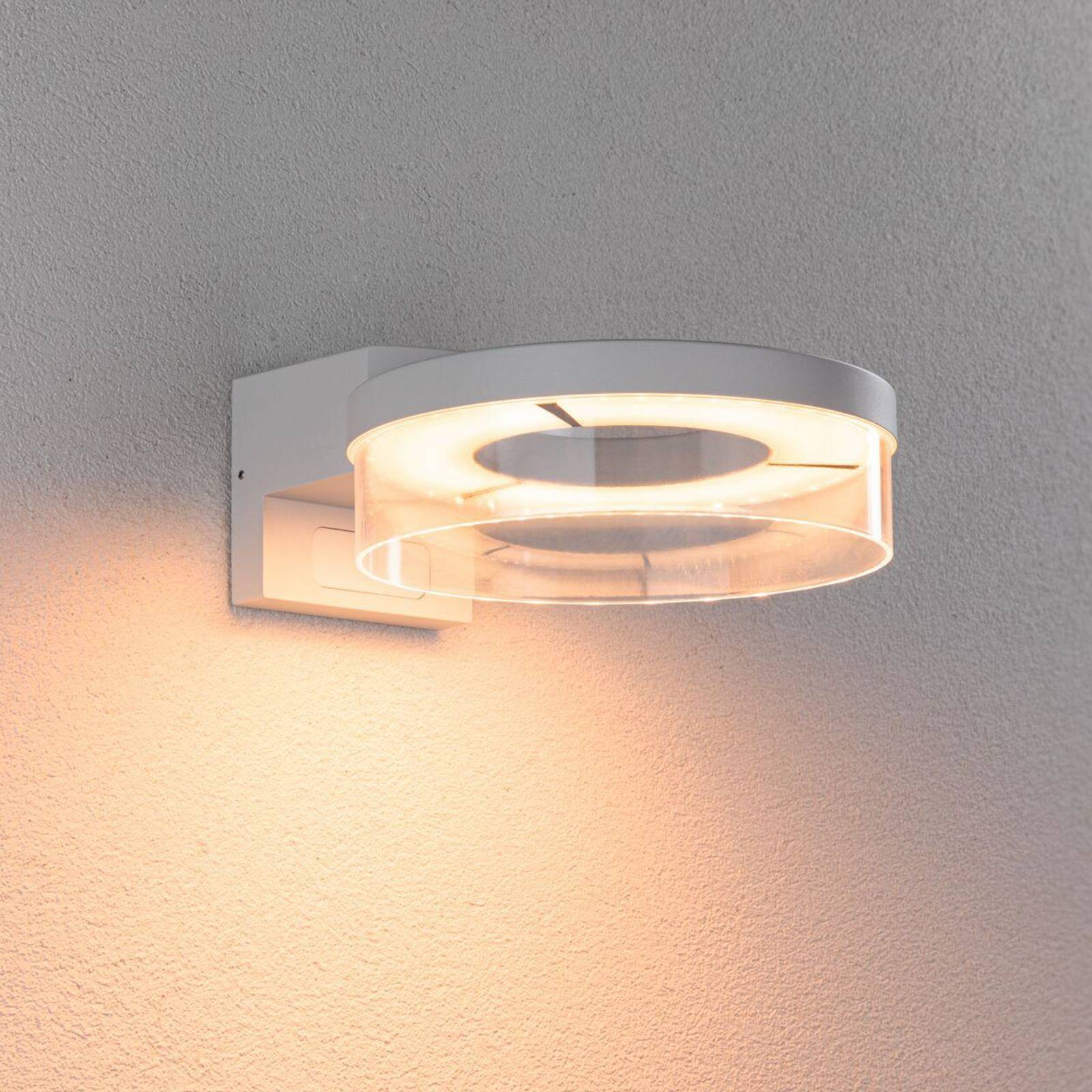 Paulmann Smart Sensor-Außenwandleuchte Capera, weiß CCT IP44 günstig online kaufen