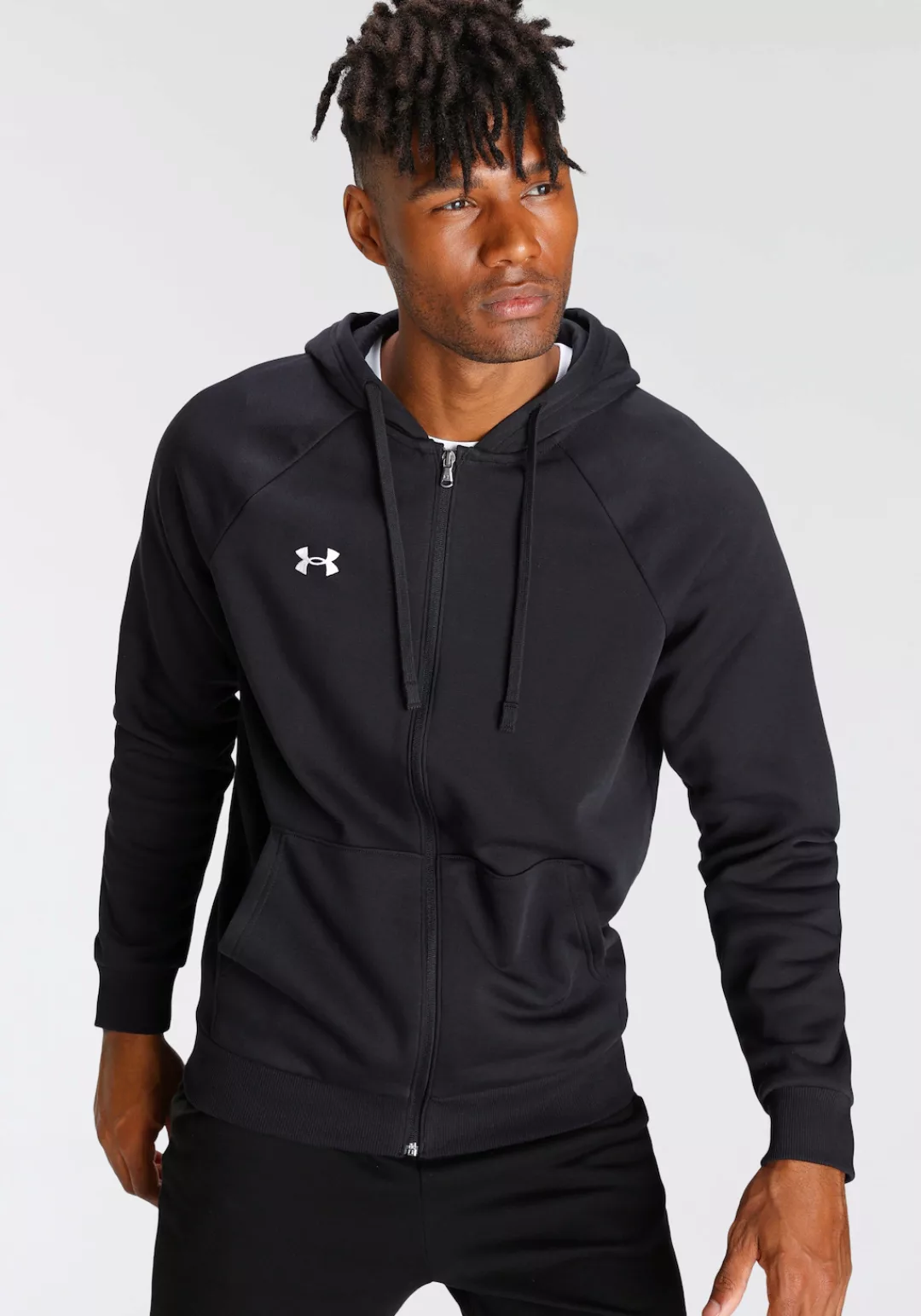 Under Armour Sweatjacke "UA Rival Fleece-Hoodie mit durchgehendem Zip für" günstig online kaufen