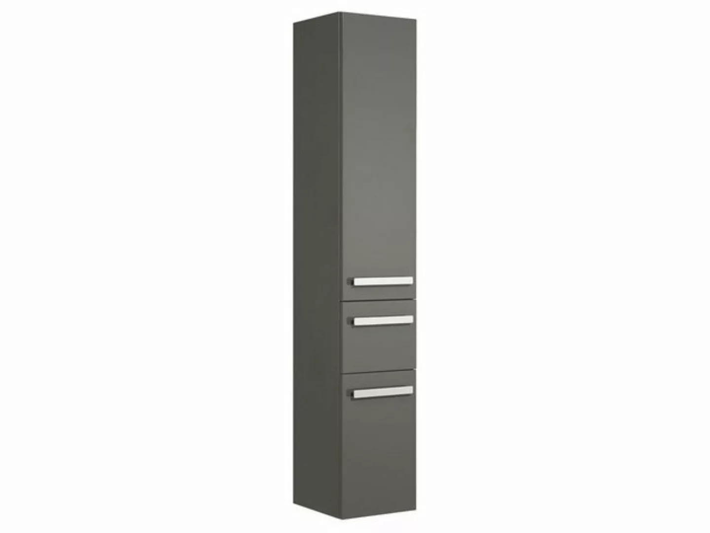 Pelipal Bad-Hochschrank Serie 4005 Quarzgrau Hochglanz 30 cm günstig online kaufen