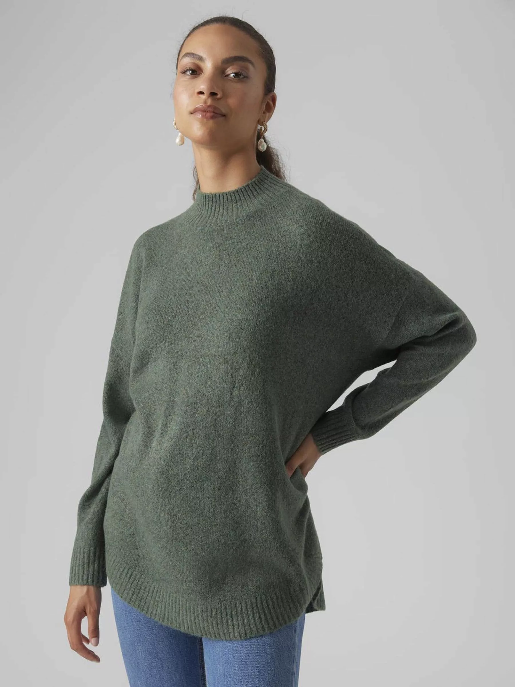 Vero Moda Strickpullover VMPlaza (1-tlg) Plain/ohne Details günstig online kaufen