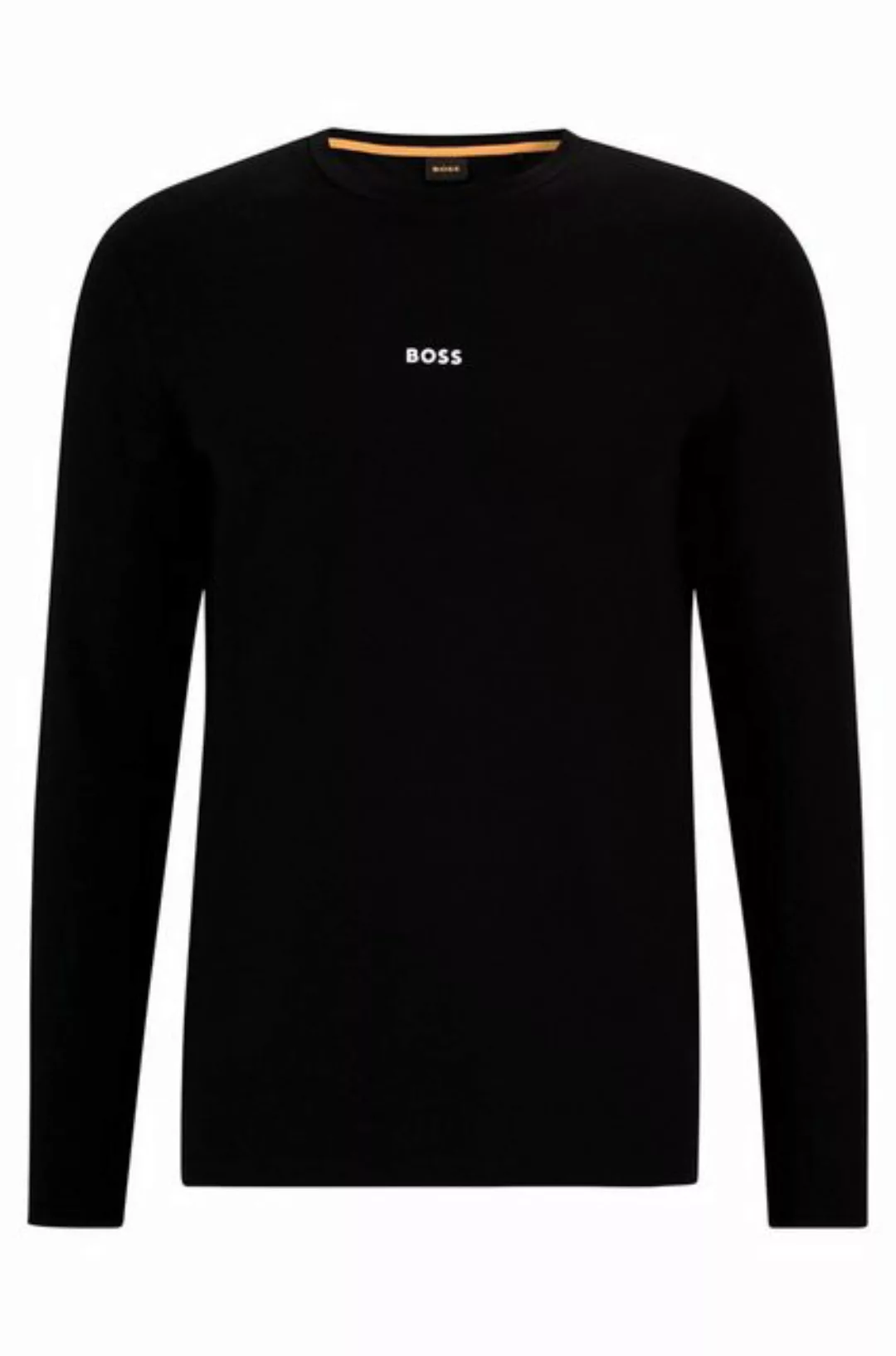 BOSS ORANGE Langarmshirt TChark mit Logo-Schriftzug günstig online kaufen