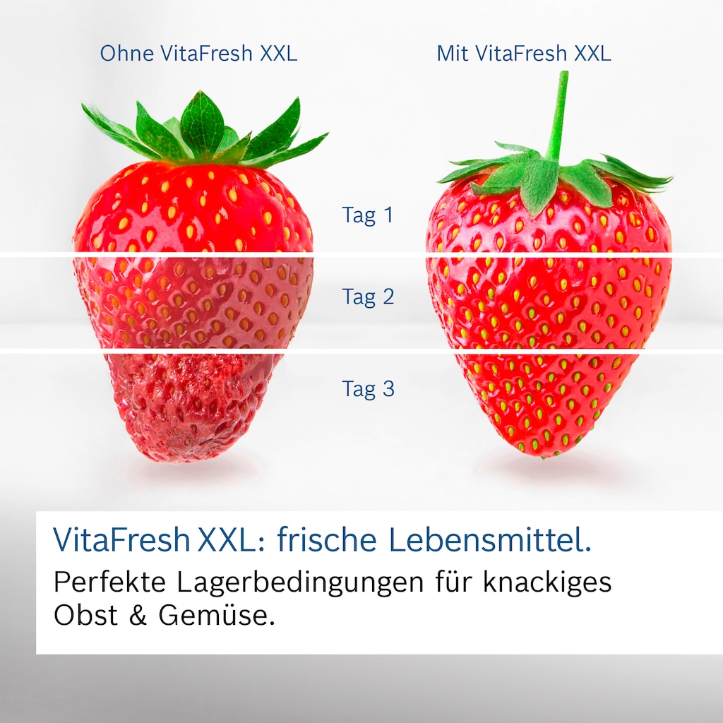 BOSCH Einbaukühlgefrierkombination Serie 4 »KIV86VSE0« günstig online kaufen