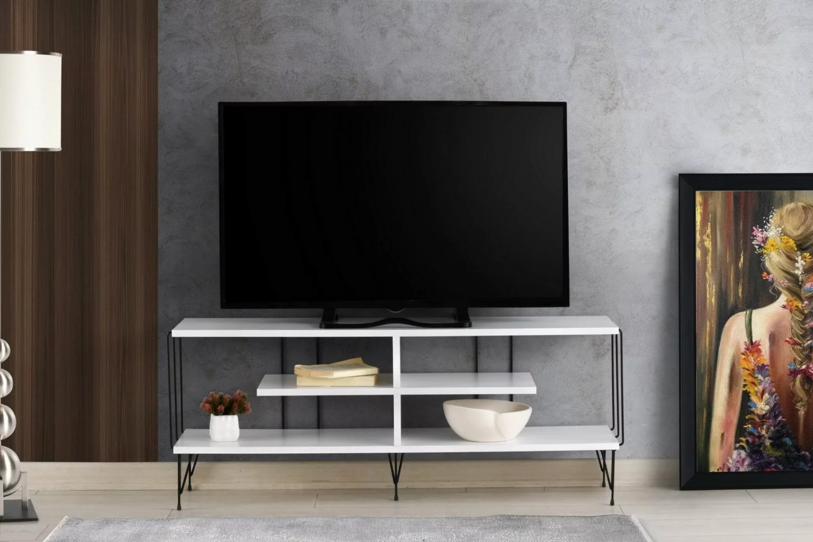 Skye Decor TV-Schrank Schränke, 44,5x120x30 cm, 100% Melaminbeschichtete Pa günstig online kaufen