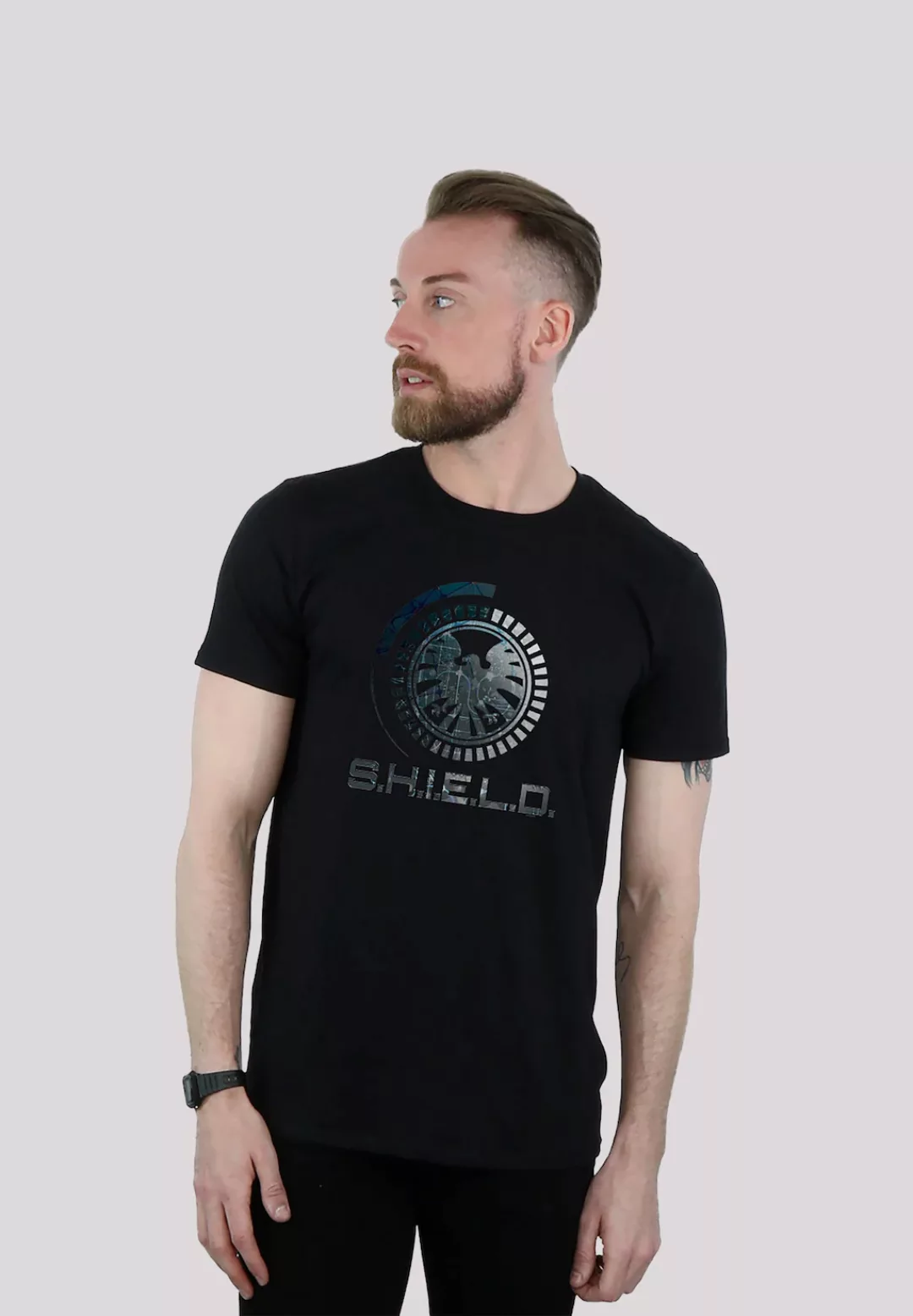 F4NT4STIC T-Shirt "Marvel Avengers Shield Circuits", Print günstig online kaufen