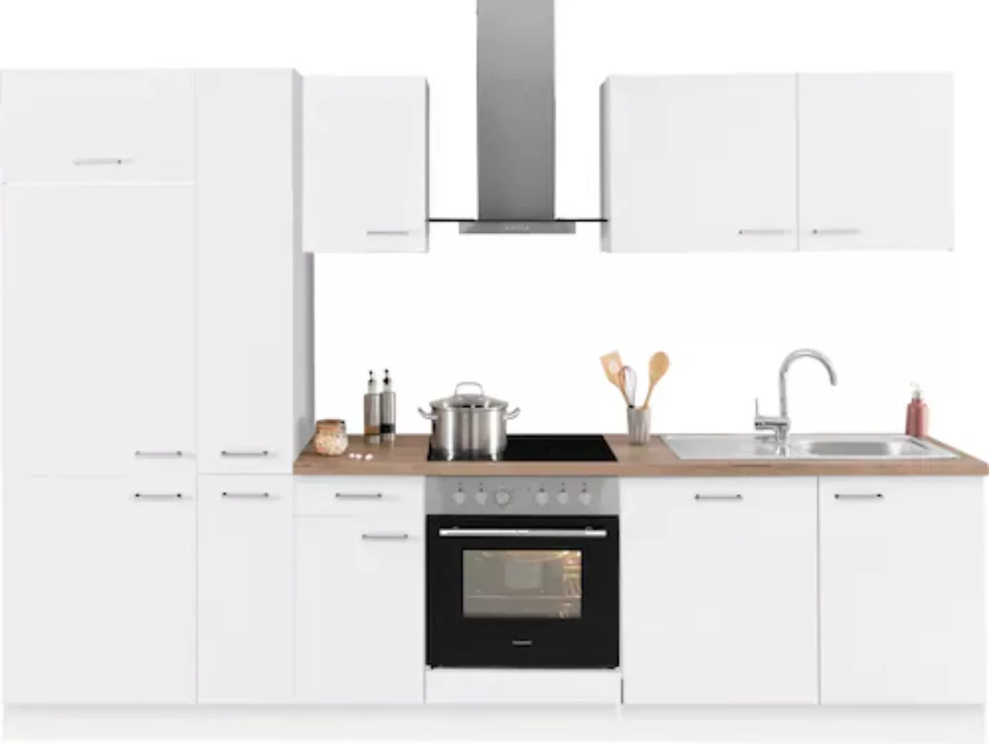 OPTIFIT Küchenzeile "Iver", 300 cm breit, inklusive Elektrogeräte der Marke günstig online kaufen