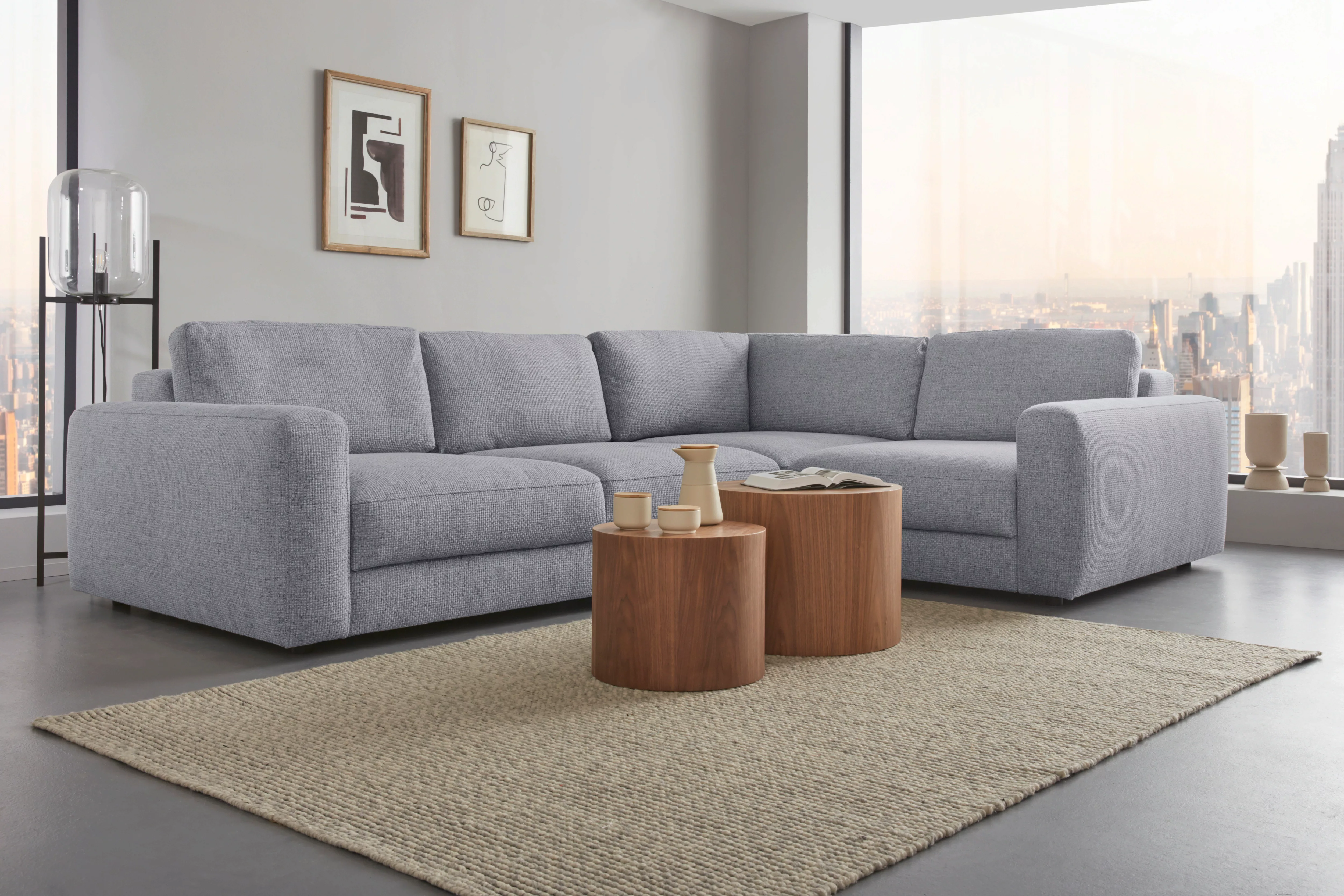 Places of Style Ecksofa Bloomfield, L-Form, In verschiedenen Größen günstig online kaufen