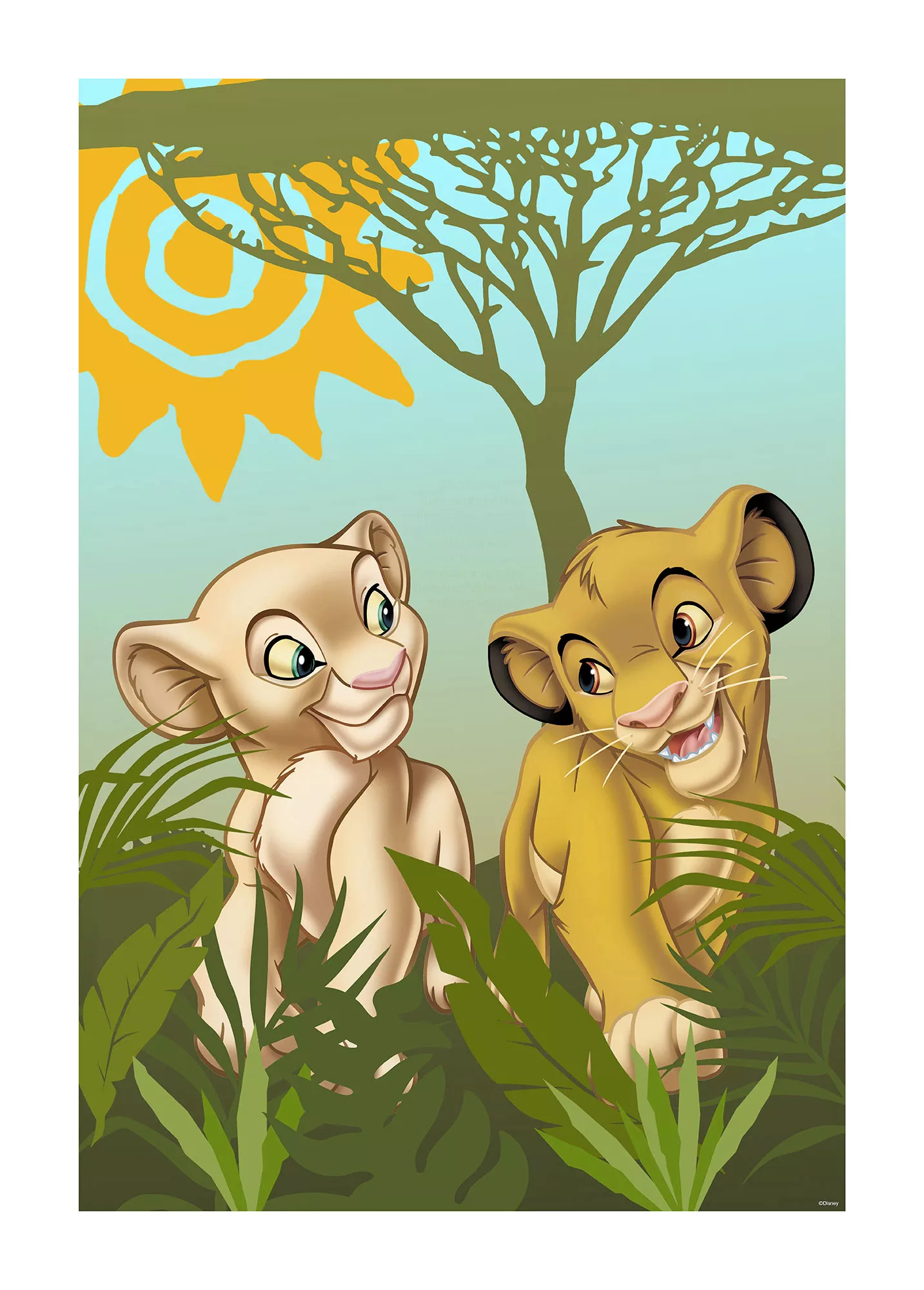 Komar Poster "Lion King Urembo Meadows", (1 St.), Kinderzimmer, Schlafzimme günstig online kaufen