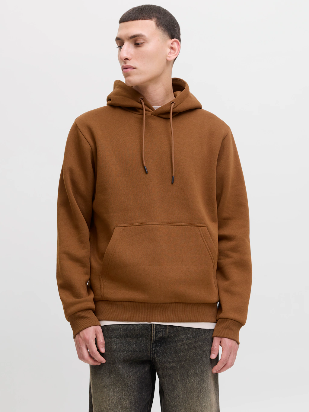 Jack & Jones Kapuzensweatshirt "JJEBRADLEY SWEAT HOOD NOOS", mit Känguru Ta günstig online kaufen