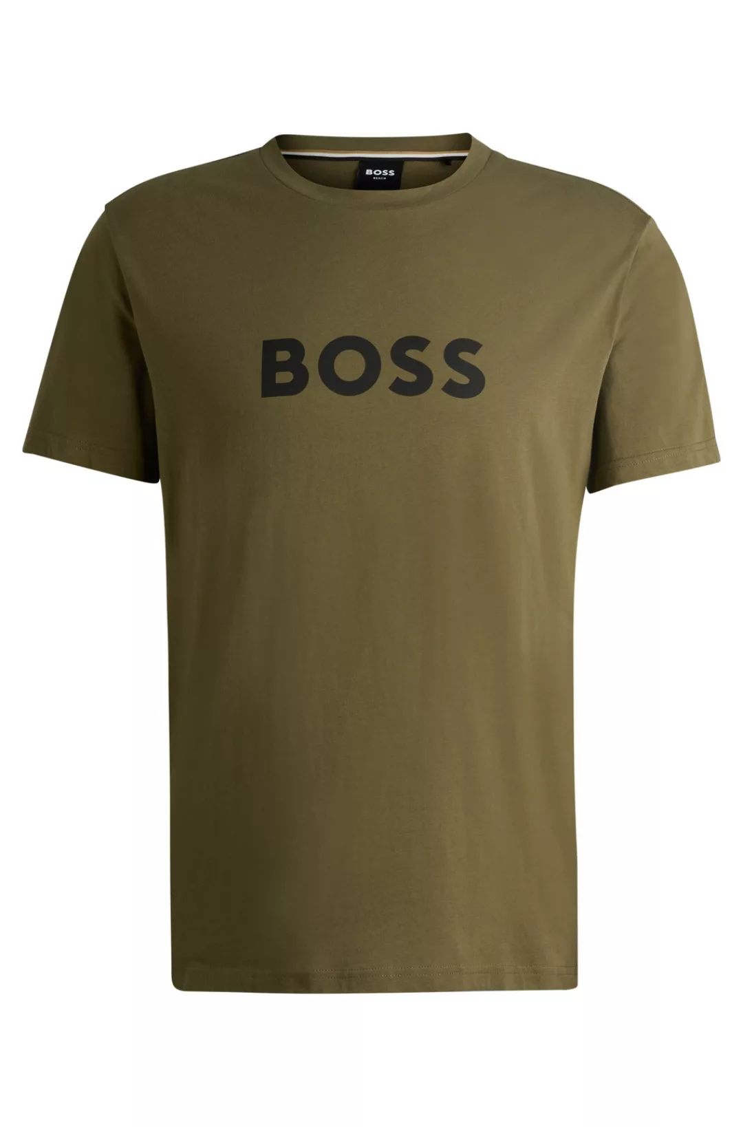 BOSS T-Shirt "T-Shirt RN", mit großem BOSS Logoprint, Rundhals günstig online kaufen