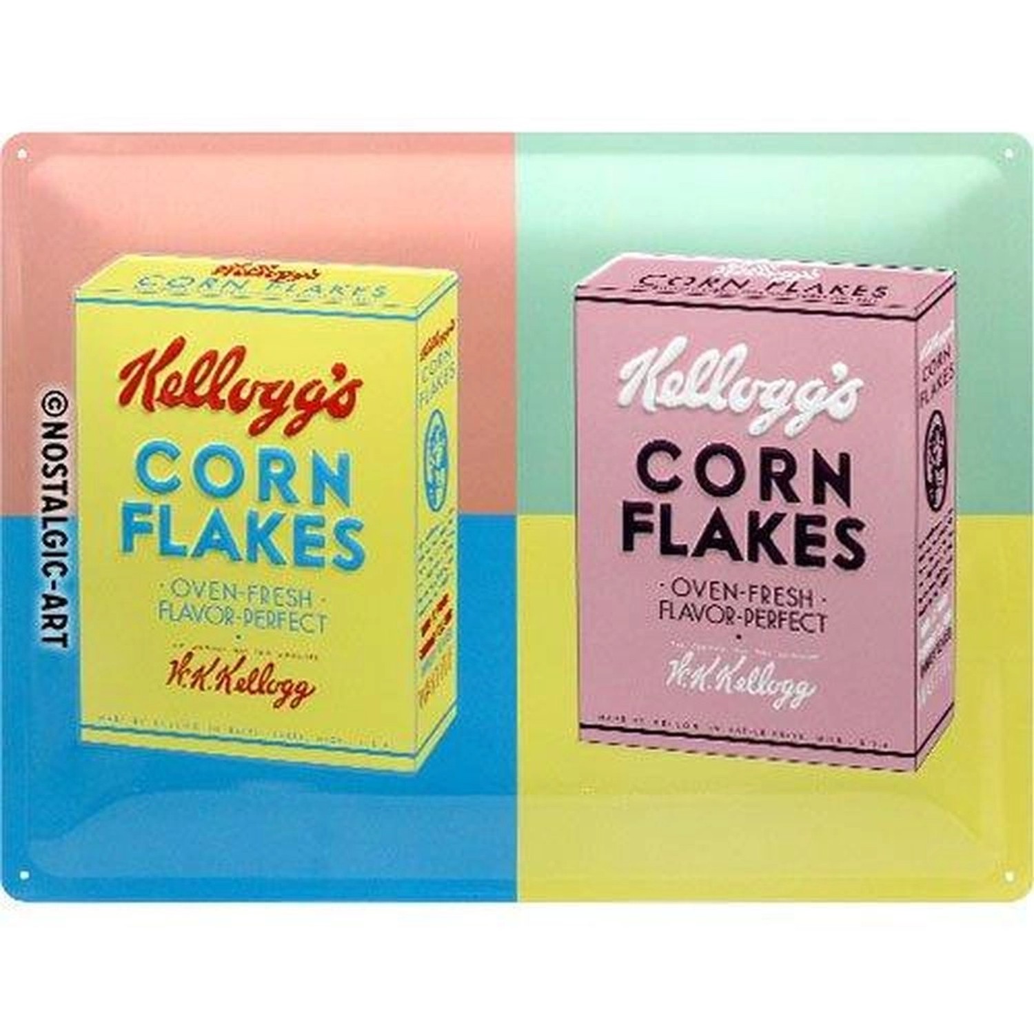 Nostalgic-Art Blechschild 30 x 40 cm - Kellogg's - Packaging Pop Art günstig online kaufen