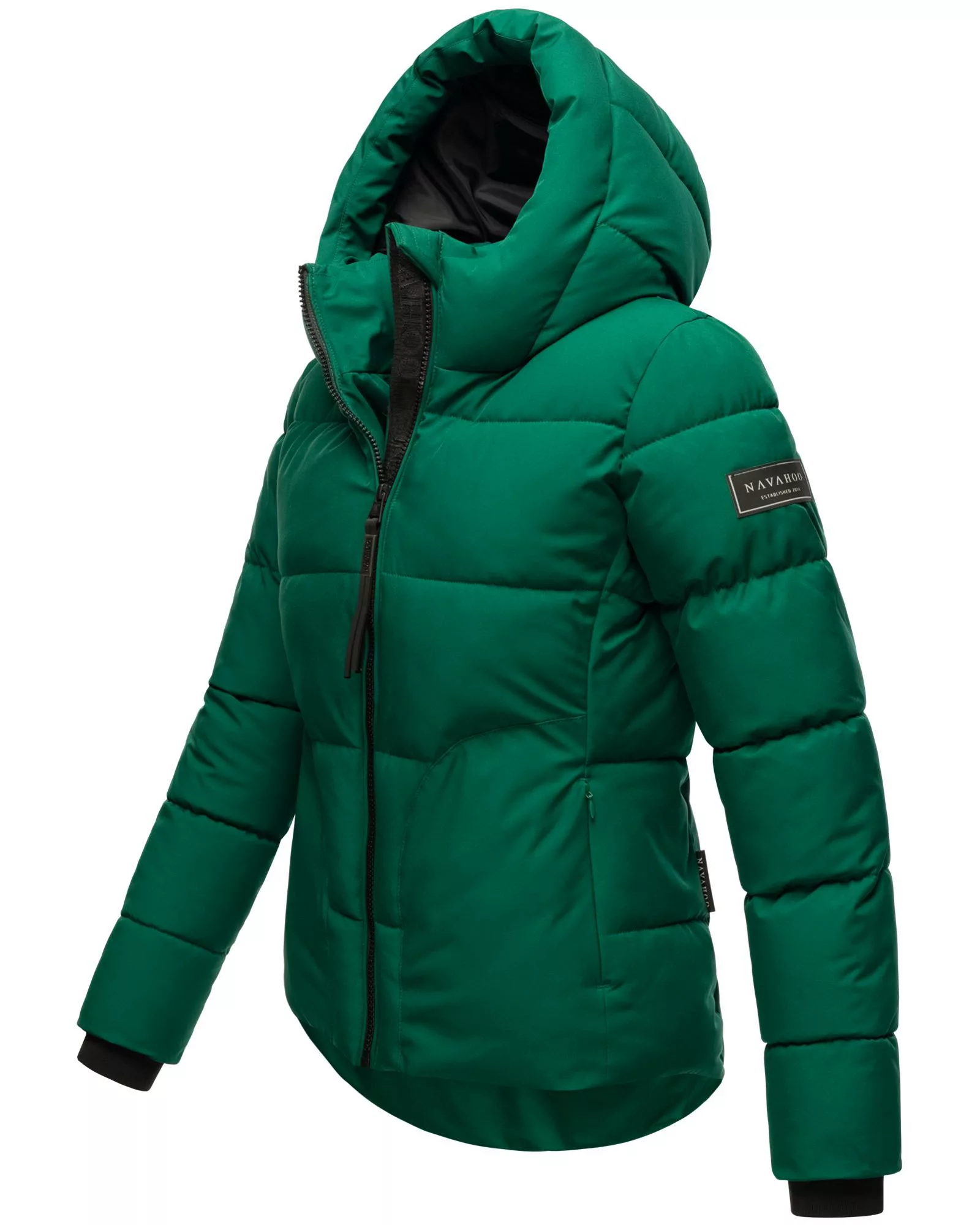 Navahoo Steppjacke "Lachperle XIV", mit Kapuze, Kurze gesteppte Damen Winte günstig online kaufen