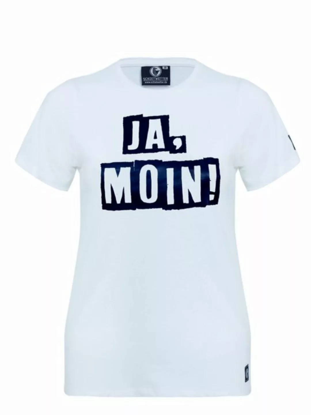 Schietwetter T-Shirt Damen "Ja Moin", 100% Baumwolle günstig online kaufen