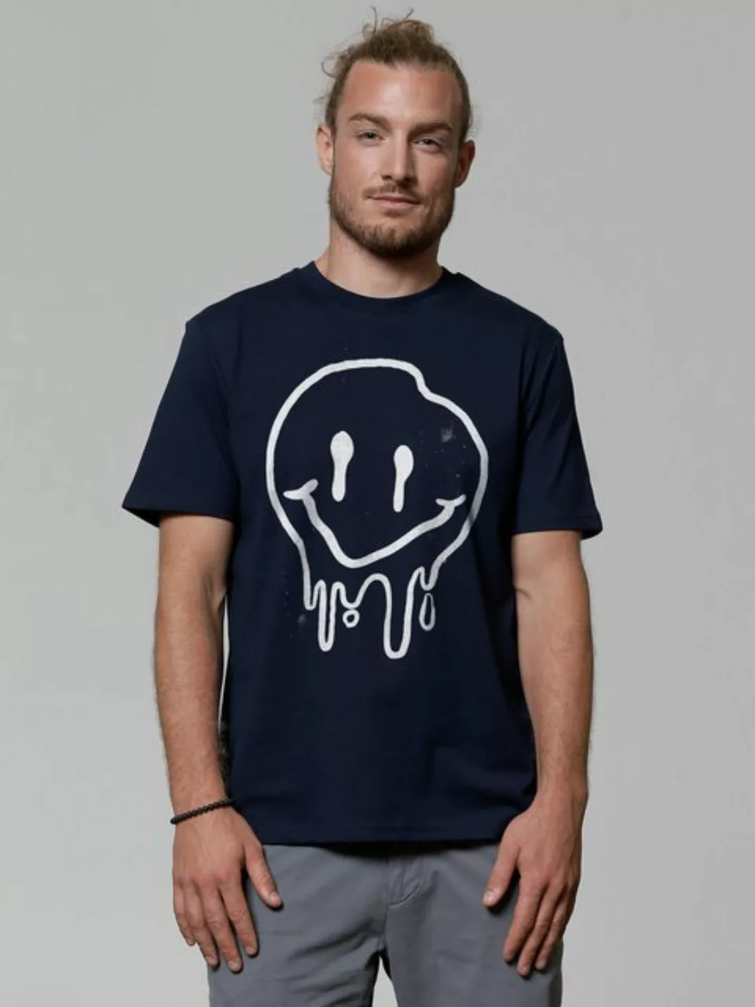 wat? Apparel Print-Shirt Smiley (1-tlg) günstig online kaufen