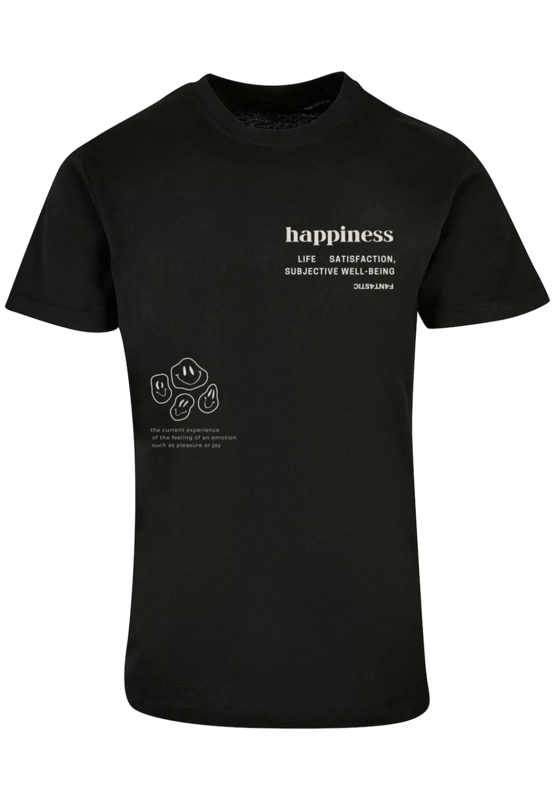 F4NT4STIC T-Shirt "happiness TEE UNISEX", Print günstig online kaufen