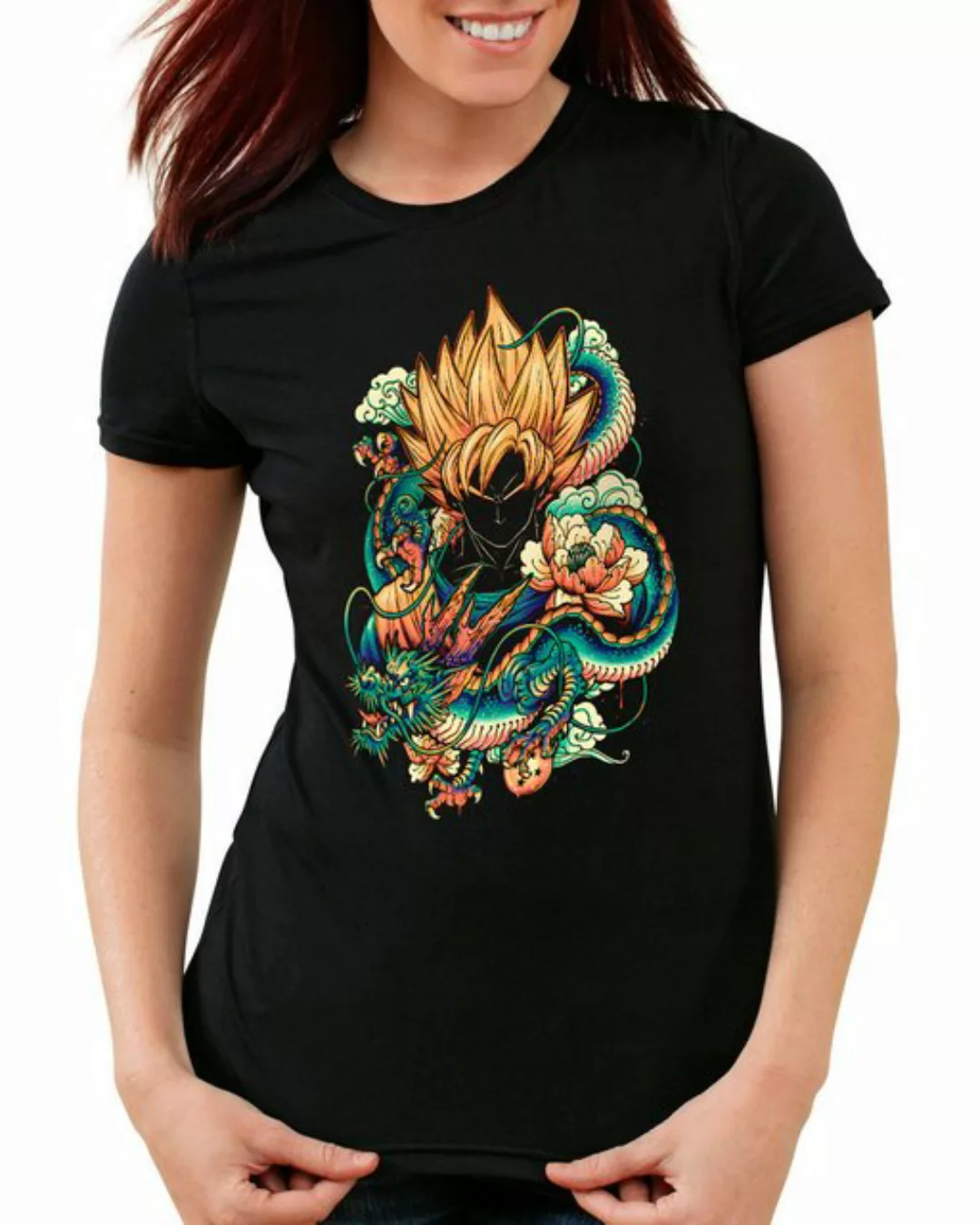 style3 T-Shirt Summer Dragon super dragonball z gt songoku breakers daima günstig online kaufen