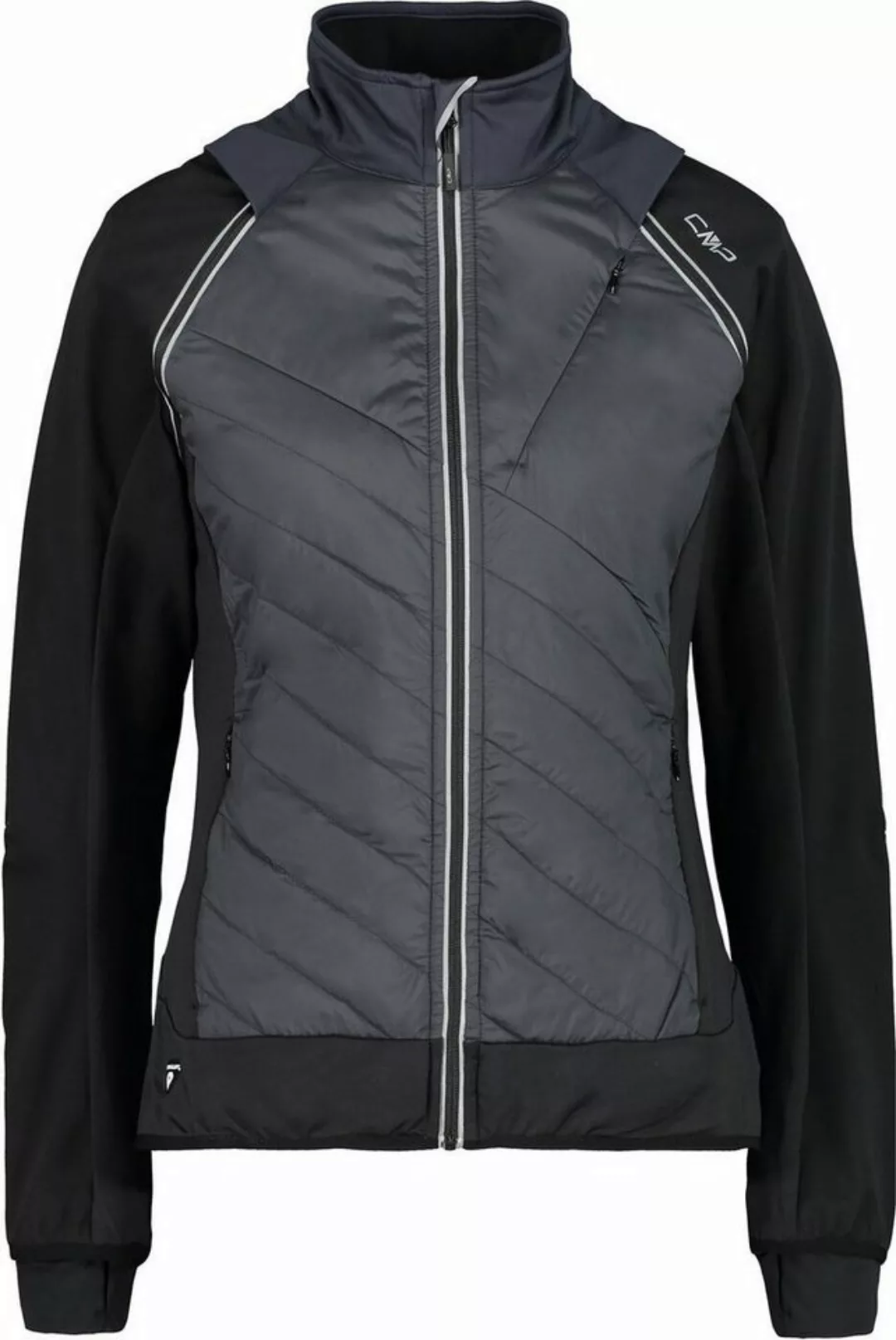 CMP Funktionsjacke WOMAN JACKET WITH DETACHABLE SLEEVES ANTRACITE günstig online kaufen