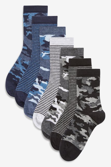 Next Stretch-Jeans Socken mit hohem Baumwollanteil, 7er-Pack (1-tlg) günstig online kaufen