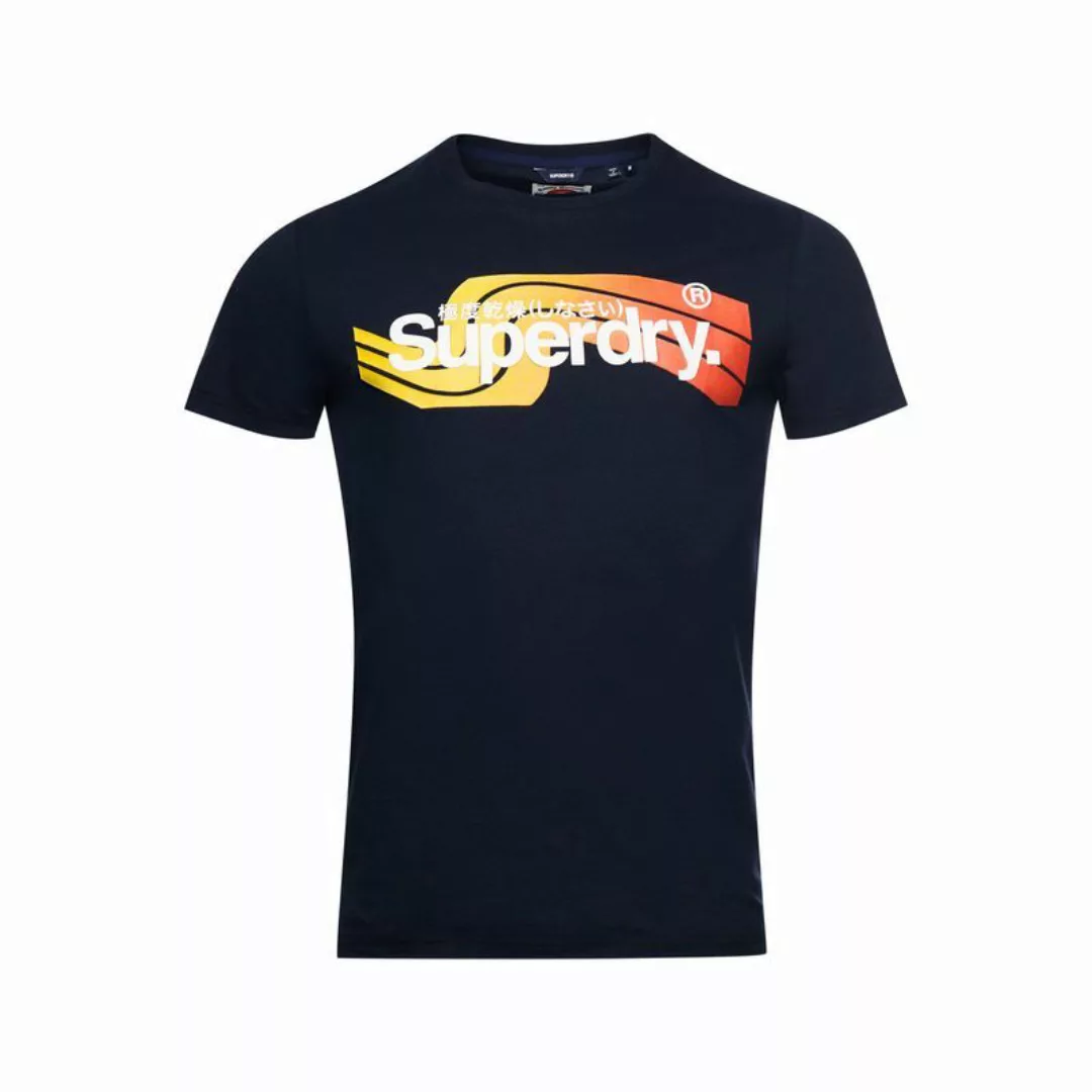 Superdry Core Logo Cali Kurzarm T-shirt S Nautical Navy günstig online kaufen