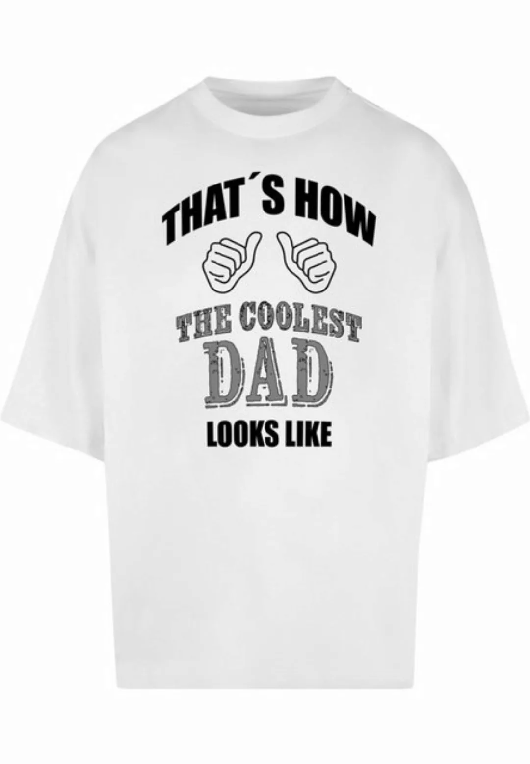 Merchcode T-Shirt Merchcode Herren Coolest Dad Huge Tee (1-tlg) günstig online kaufen