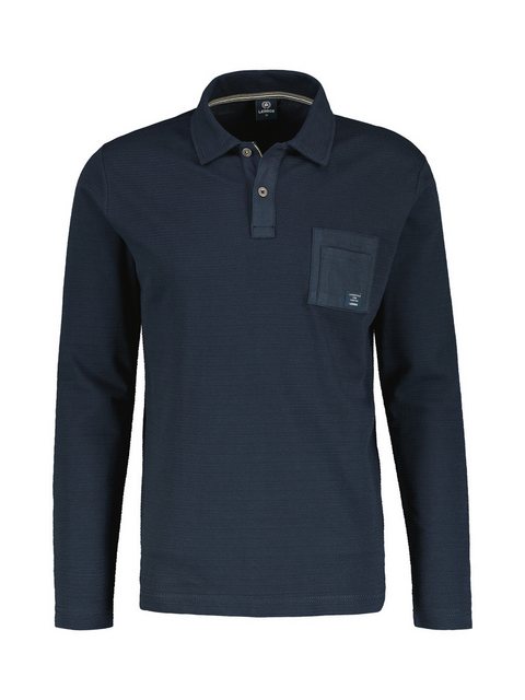 LERROS Poloshirt LERROS Langarmpolo in Struktur-Baumwollqualität günstig online kaufen