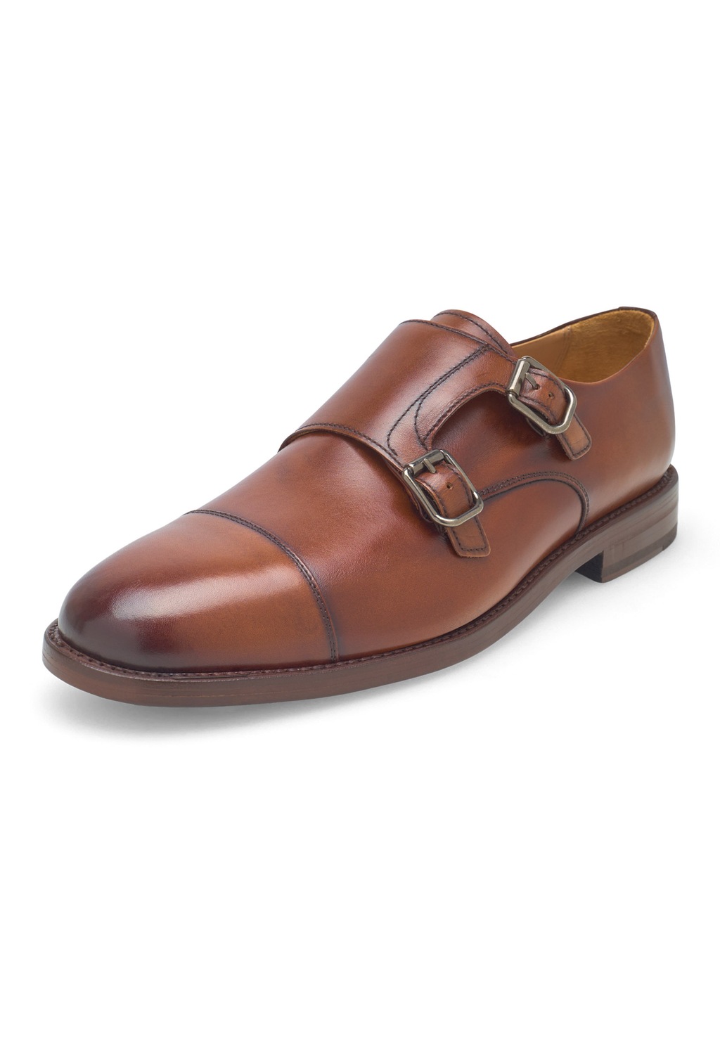 Henry Stevens Schnürschuh "Winston CDM", Herren Businessschuh Double Monk S günstig online kaufen