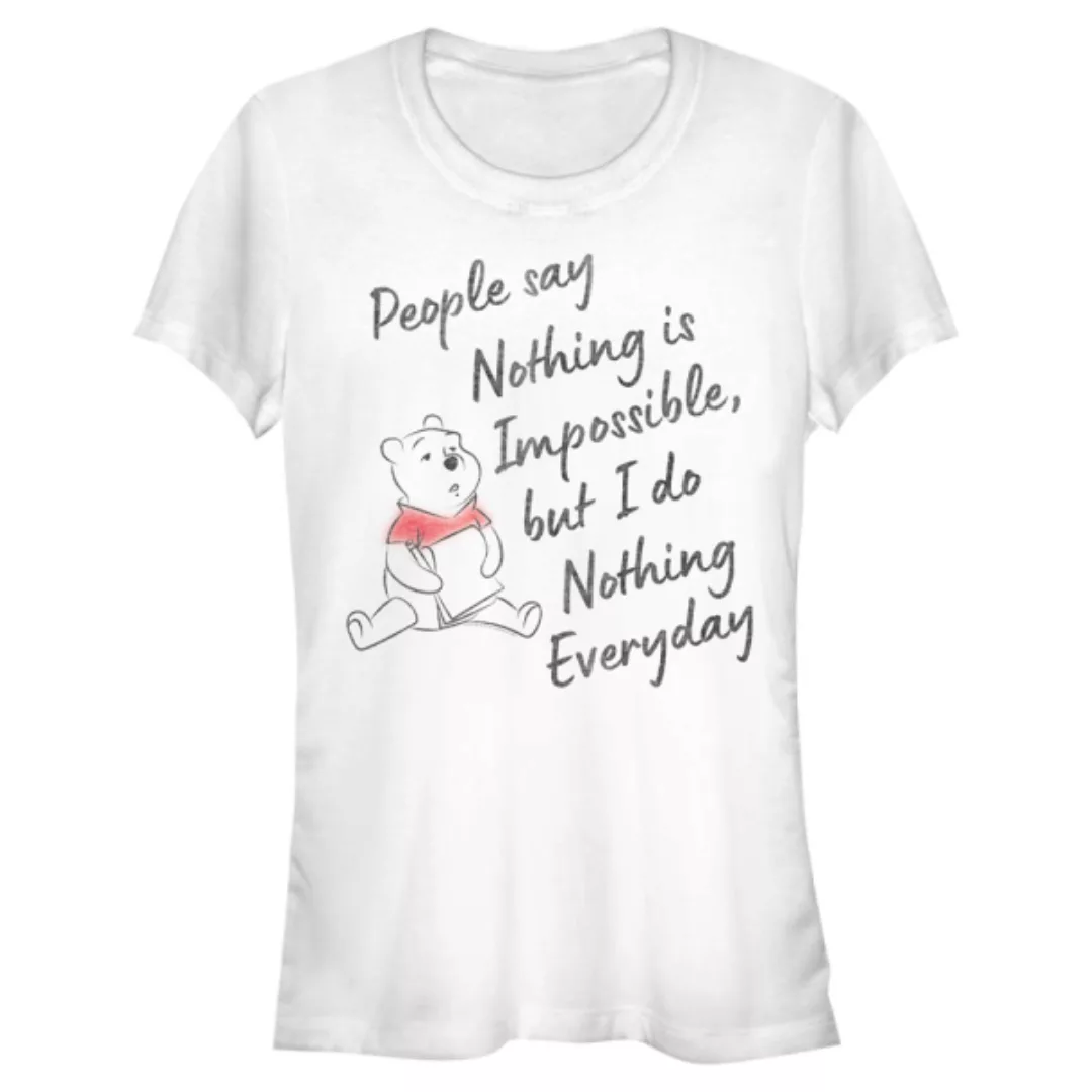 Disney - Winnie Puuh - Winnie Puuh Nothing Is Impossible - Frauen T-Shirt günstig online kaufen