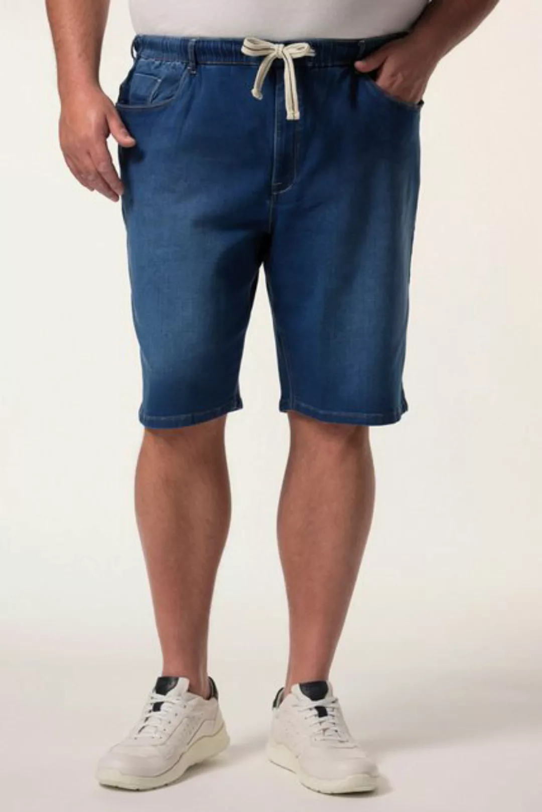 Men Plus Bermudas Men+ Superstretch-Jeansbermuda bis 8 XL günstig online kaufen