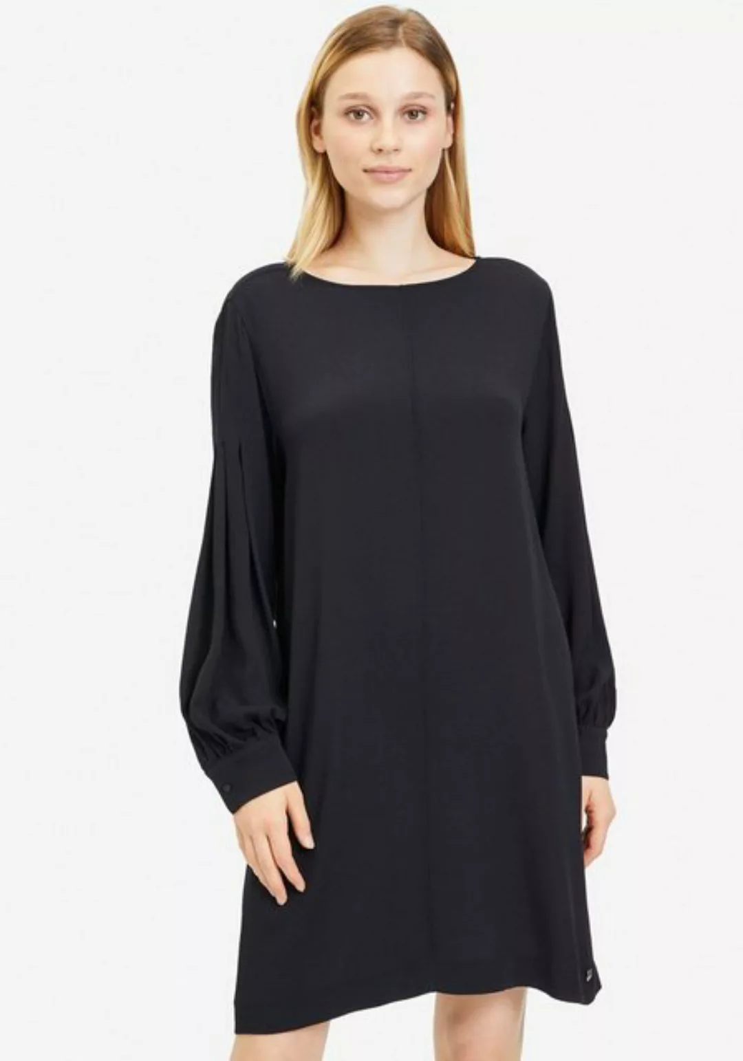 Tamaris A-Linien-Kleid mit Rundhalsausschnitt- NEUE KOLLEKTION günstig online kaufen