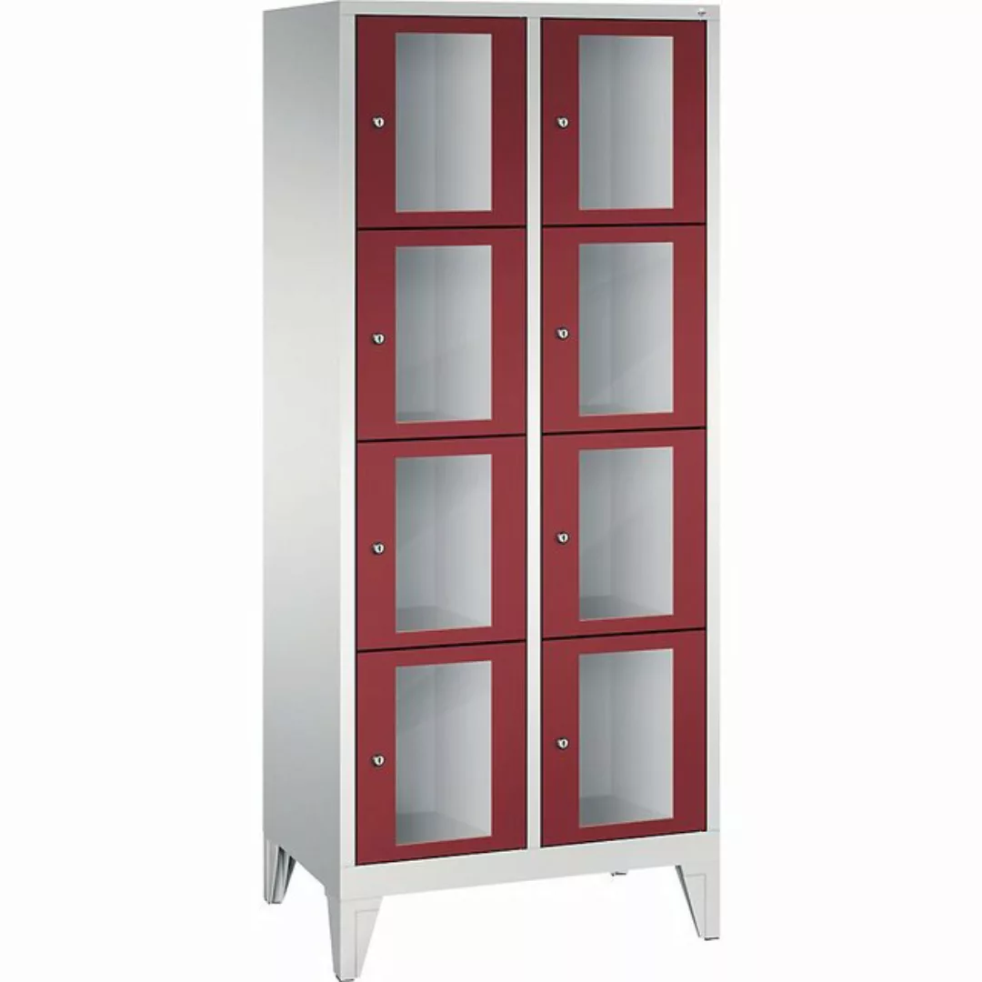 C+P Garderobenschrank Breite: 810 mm x Tiefe: 500 mm x Höhe: 1850 mm Tür ru günstig online kaufen