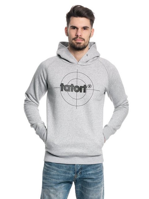 Tatort Tatort Classic Herren Kapuzensweatshirt grau meliert günstig online kaufen