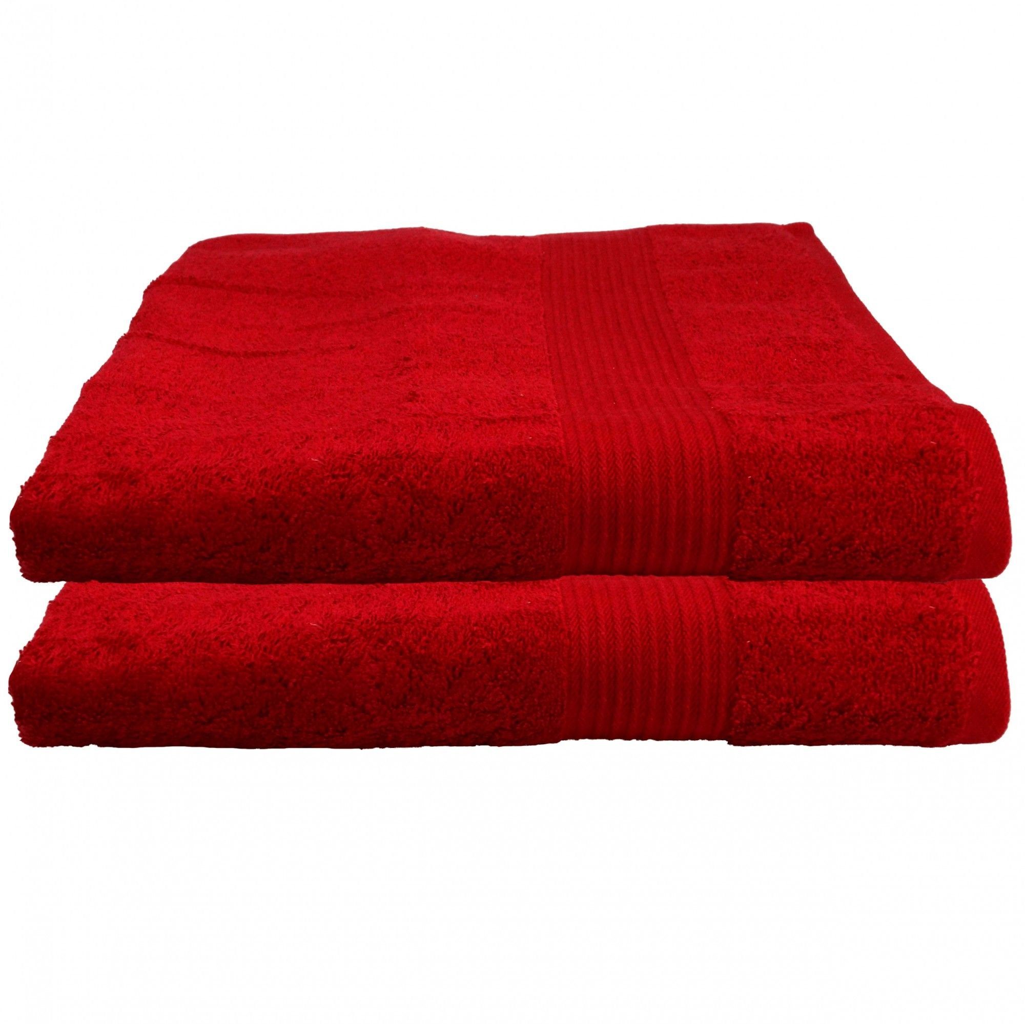 Julie Julsen Badetuch 2-Badetuch-Bordeaux-Badetuch 100 x günstig online kaufen