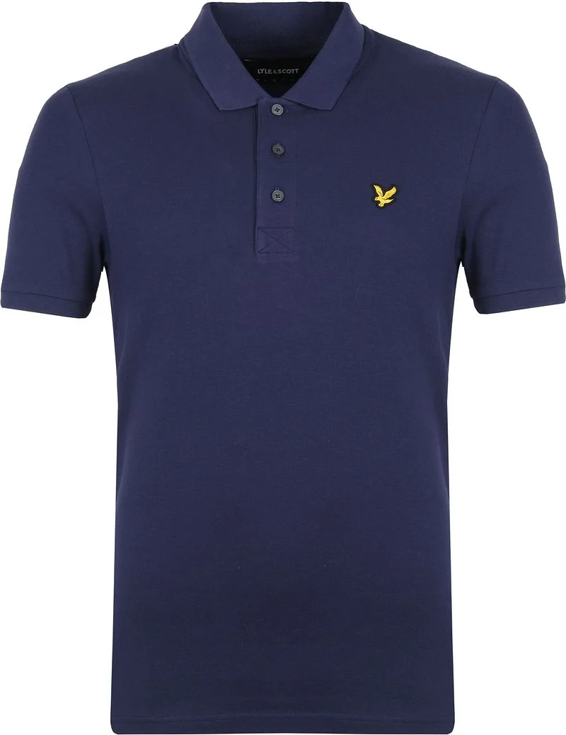 Lyle and Scott Dunkelblau Poloshirt - Größe XS günstig online kaufen