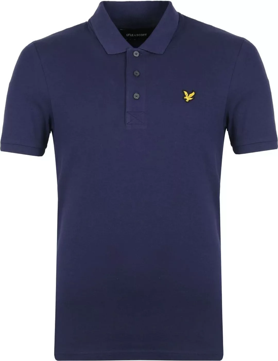 Lyle and Scott Dunkelblau Poloshirt - Größe XS günstig online kaufen