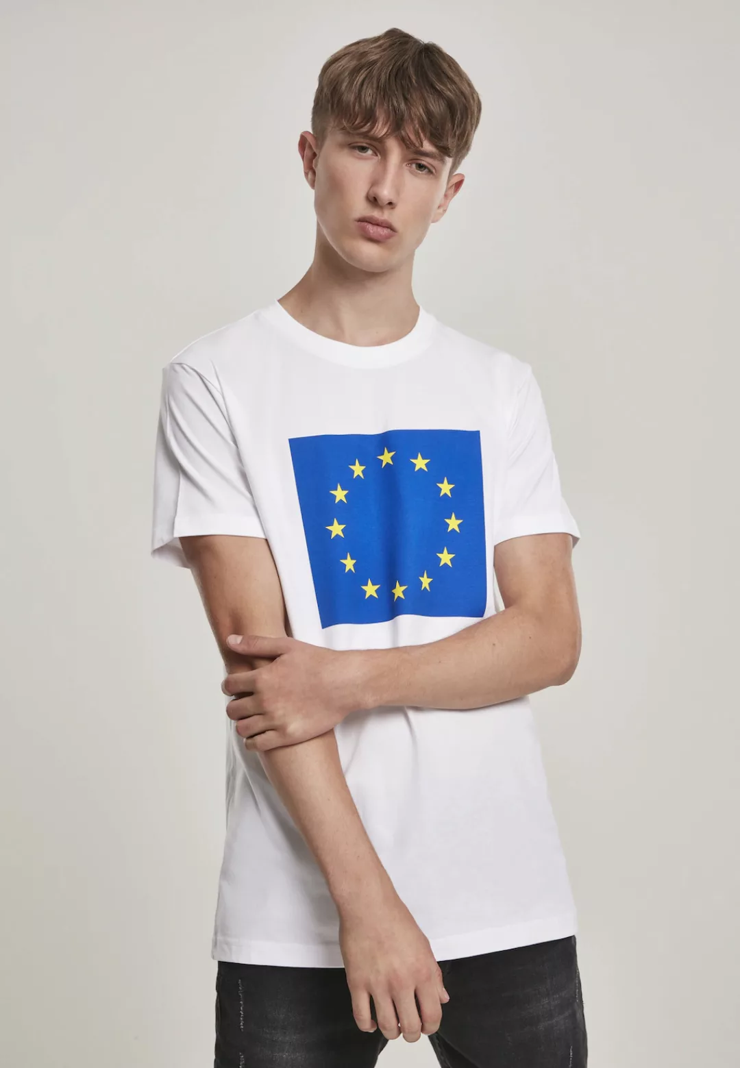 MisterTee T-Shirt "MisterTee Herren Europe Tee" günstig online kaufen