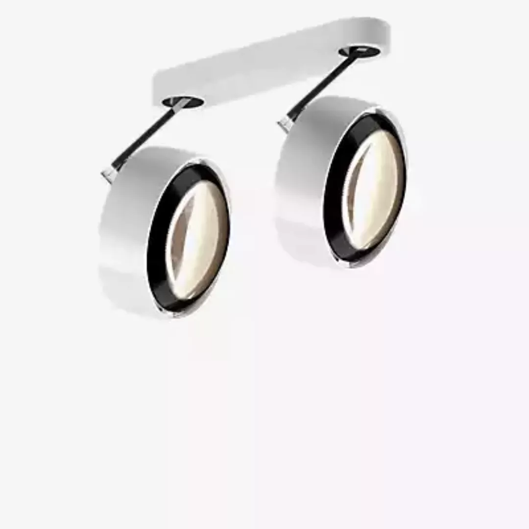 Occhio Più Alto 3d Doppio Volt C80 Strahler LED 2-flammig, Kopf weiß glänze günstig online kaufen