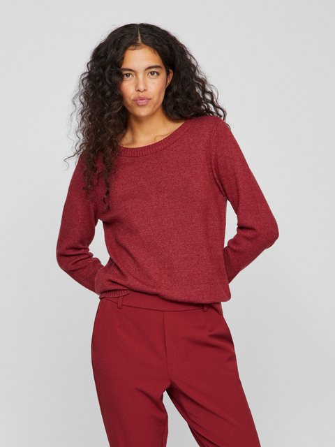 Vila Rundhalspullover VIRIL O-NECK L/S KNIT TOP - NOOS günstig online kaufen