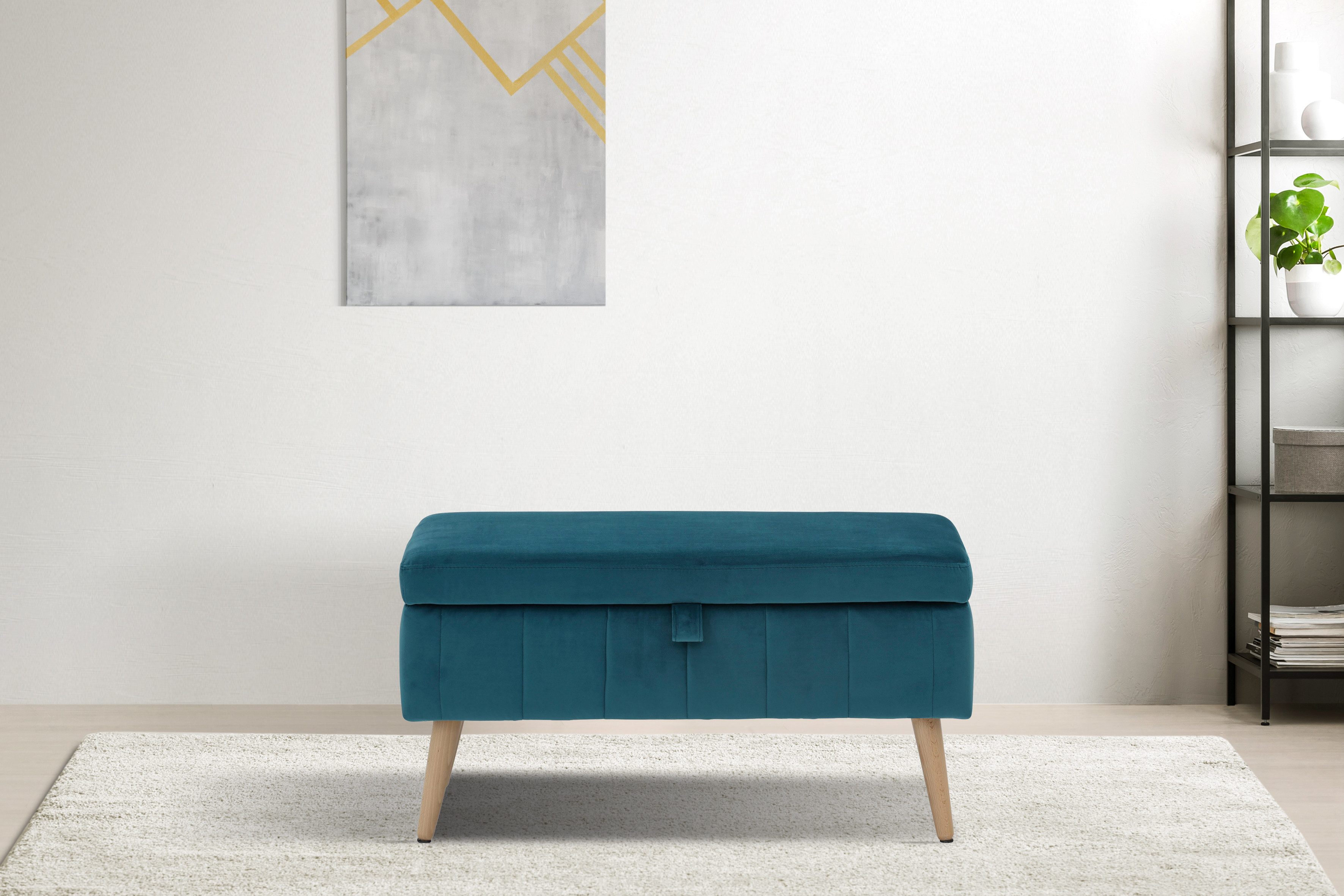 INOSIGN Truhenbank "AMIRA Sitzbank mit Stauraum, Maße B/T/H: 81/36/43 cm", günstig online kaufen
